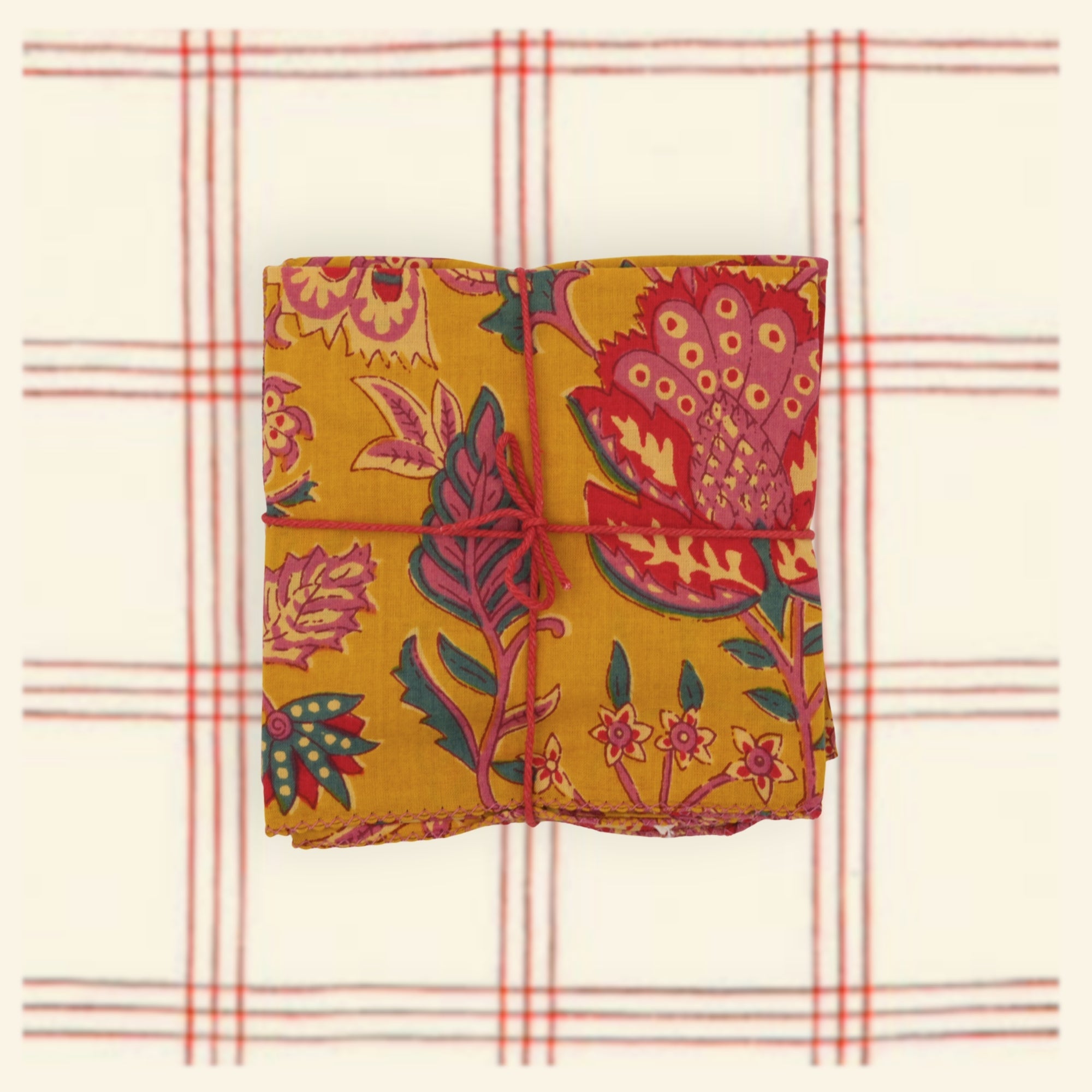 Table Napkins - Dandelion Gold