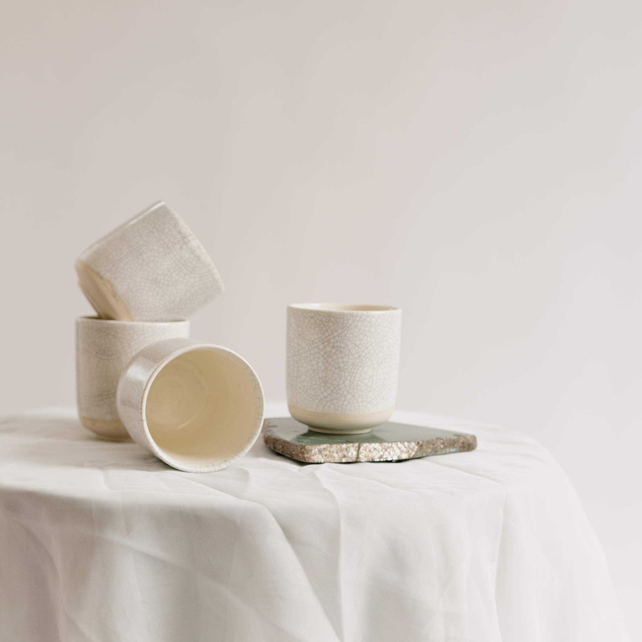 Crackle Mugs