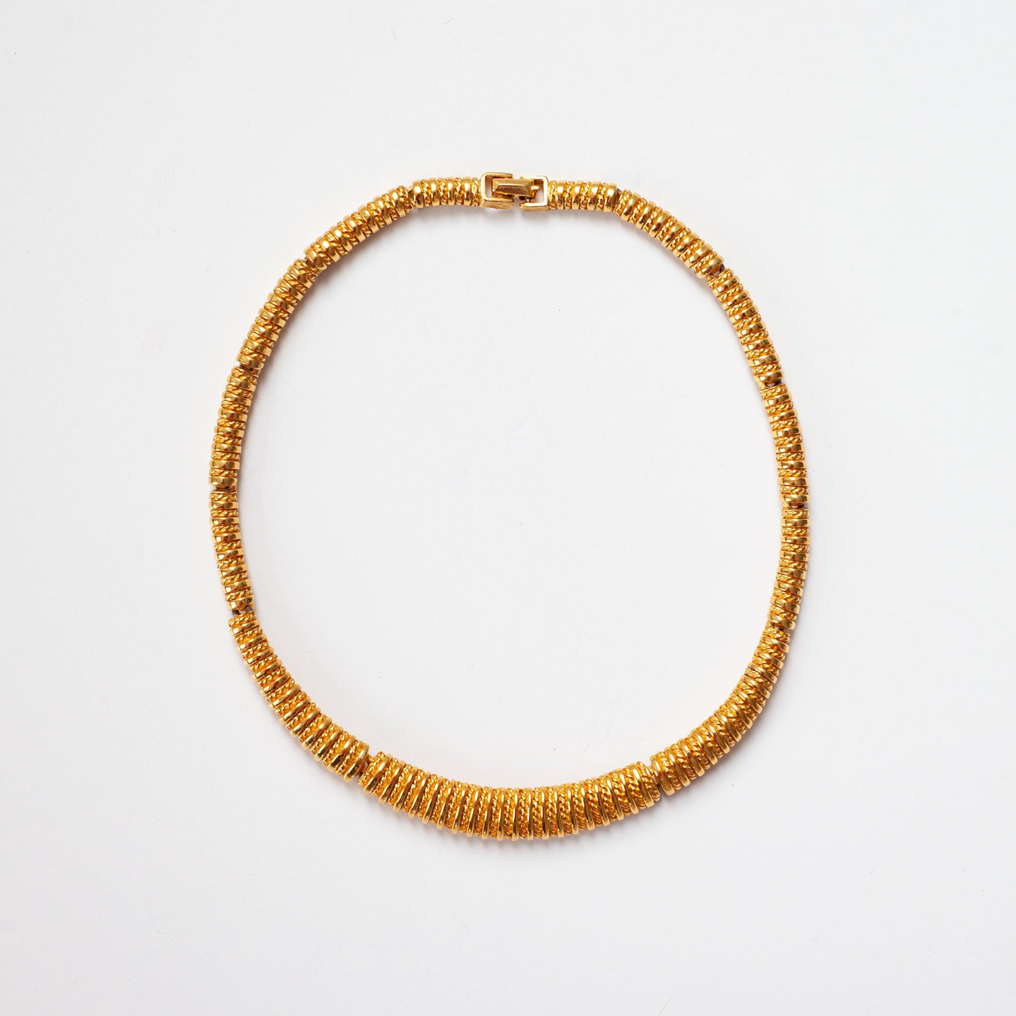 Vintage D'Orlan Structured Collar Necklace