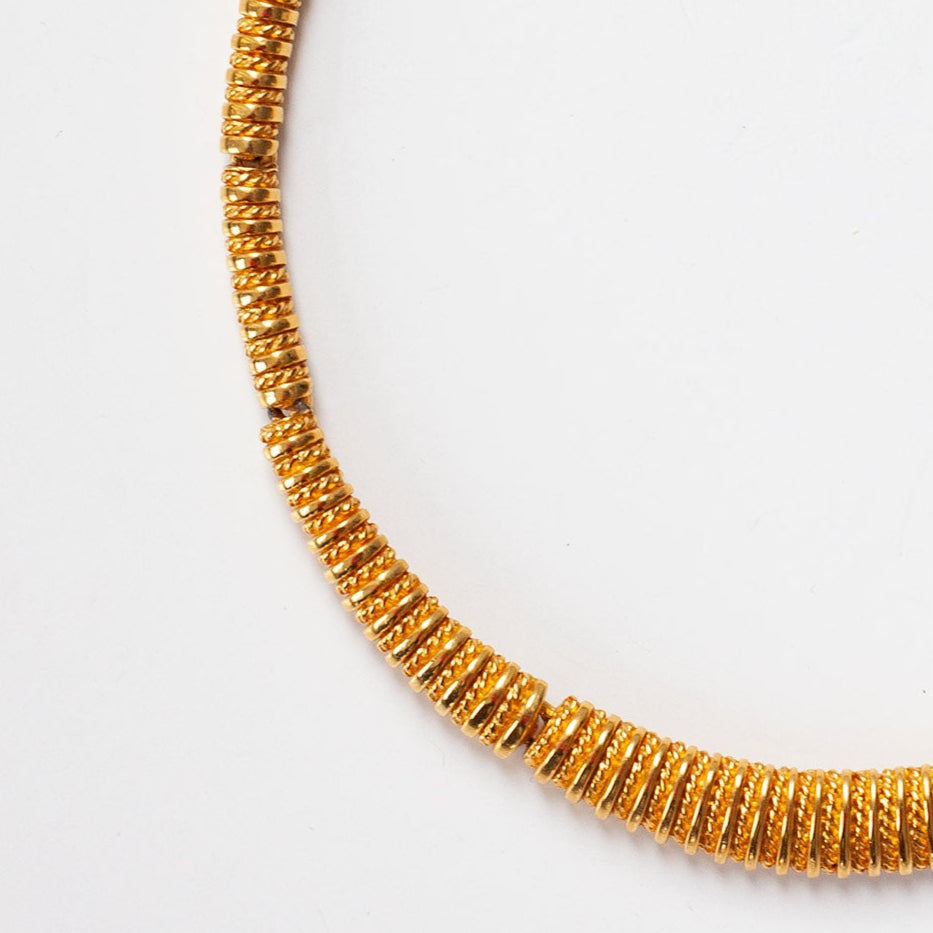 Vintage D'Orlan Structured Collar Necklace