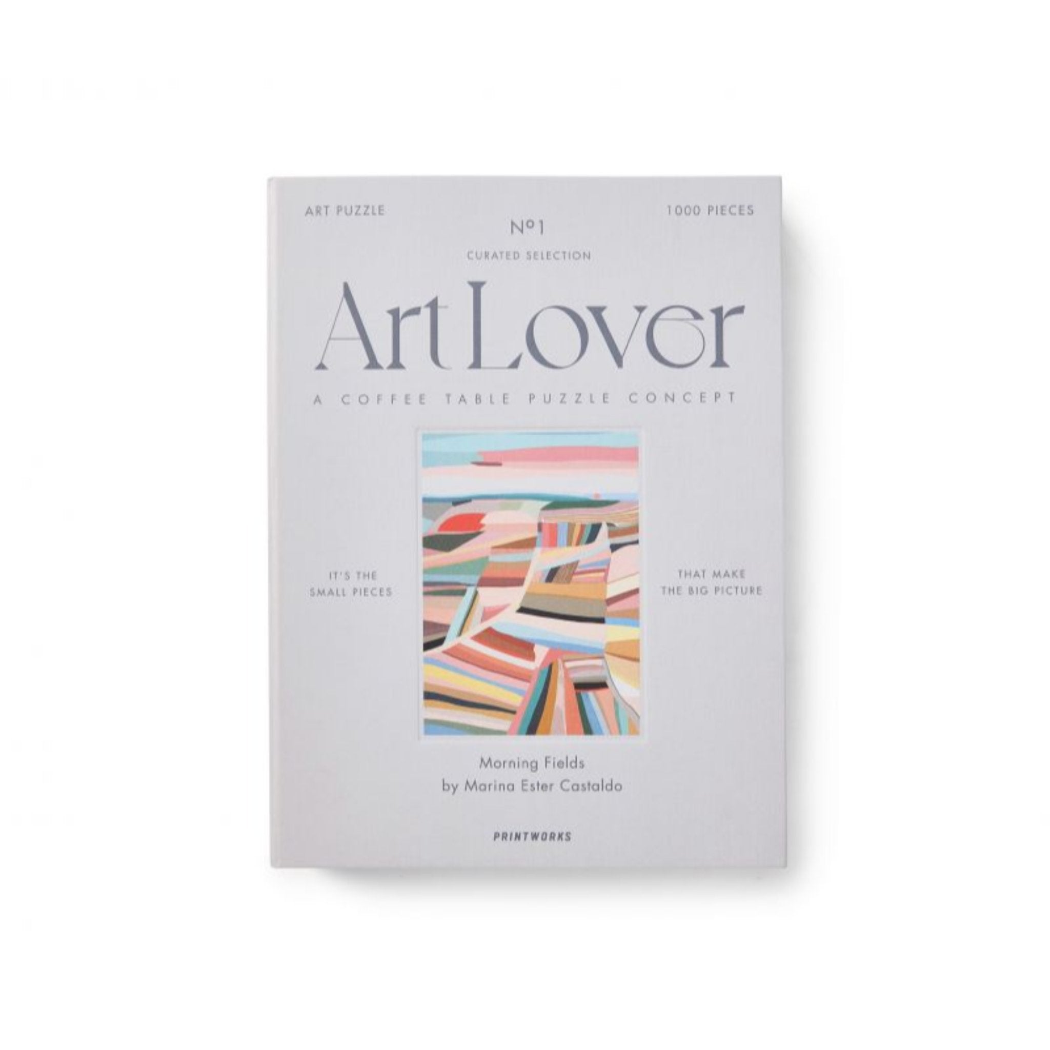 Art Lover Book Puzzle | Morning Fields, 1000 pcs