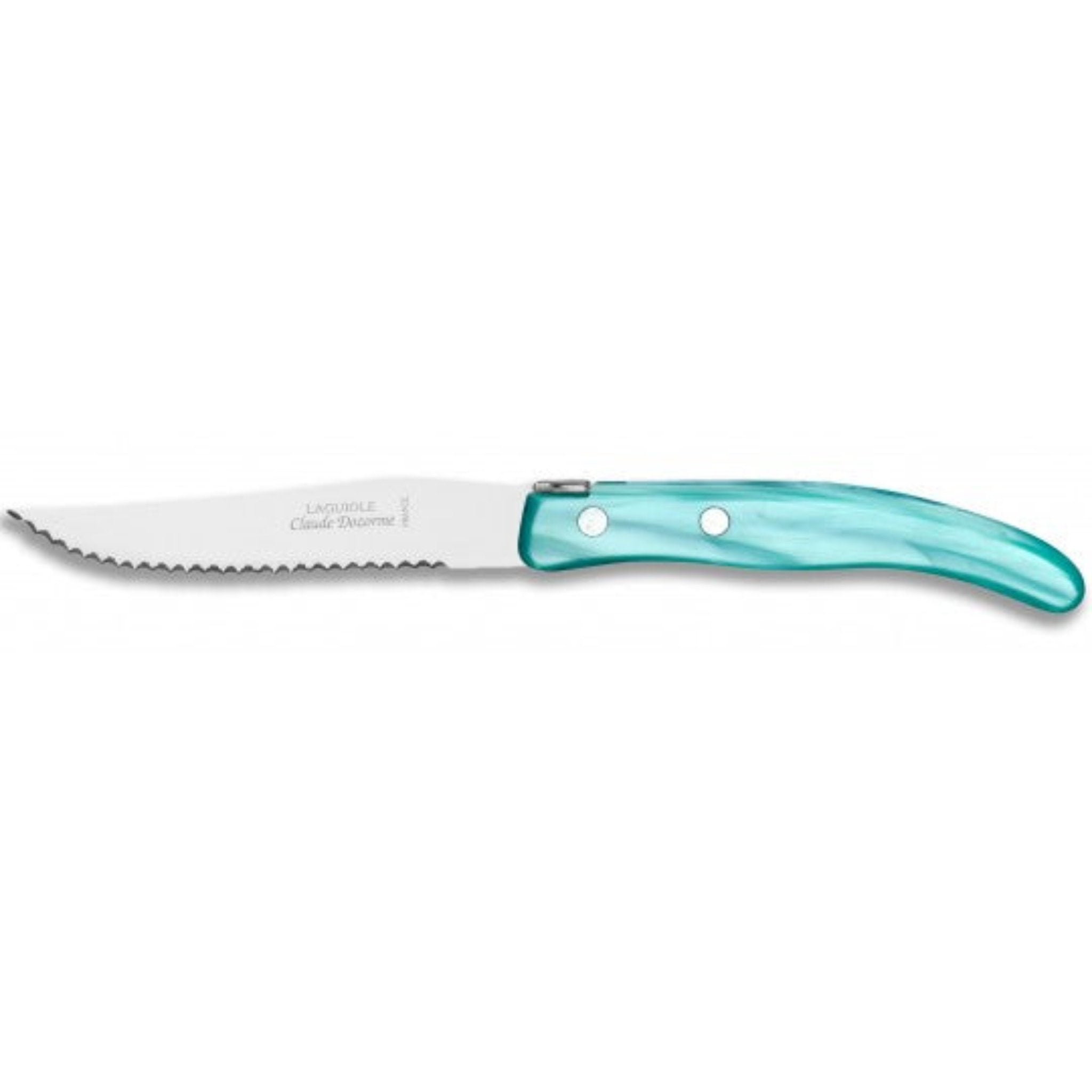 Berlingot Box of 6 Steak Knives | Assorted Cool Colours