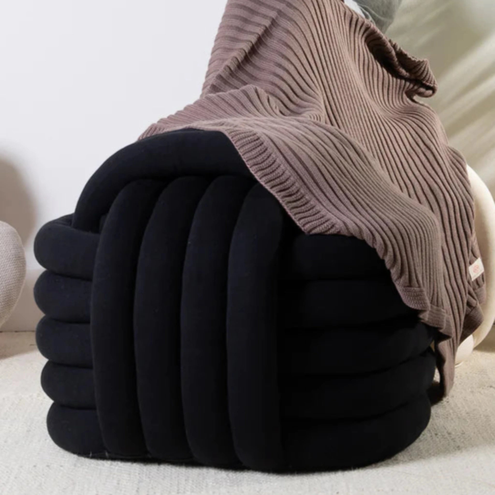 Knotted Pouf