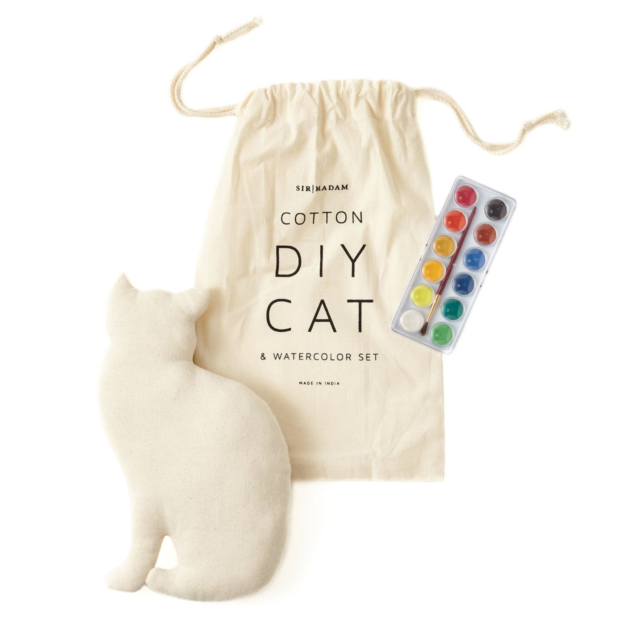 DIY Cat and Watercolour Set