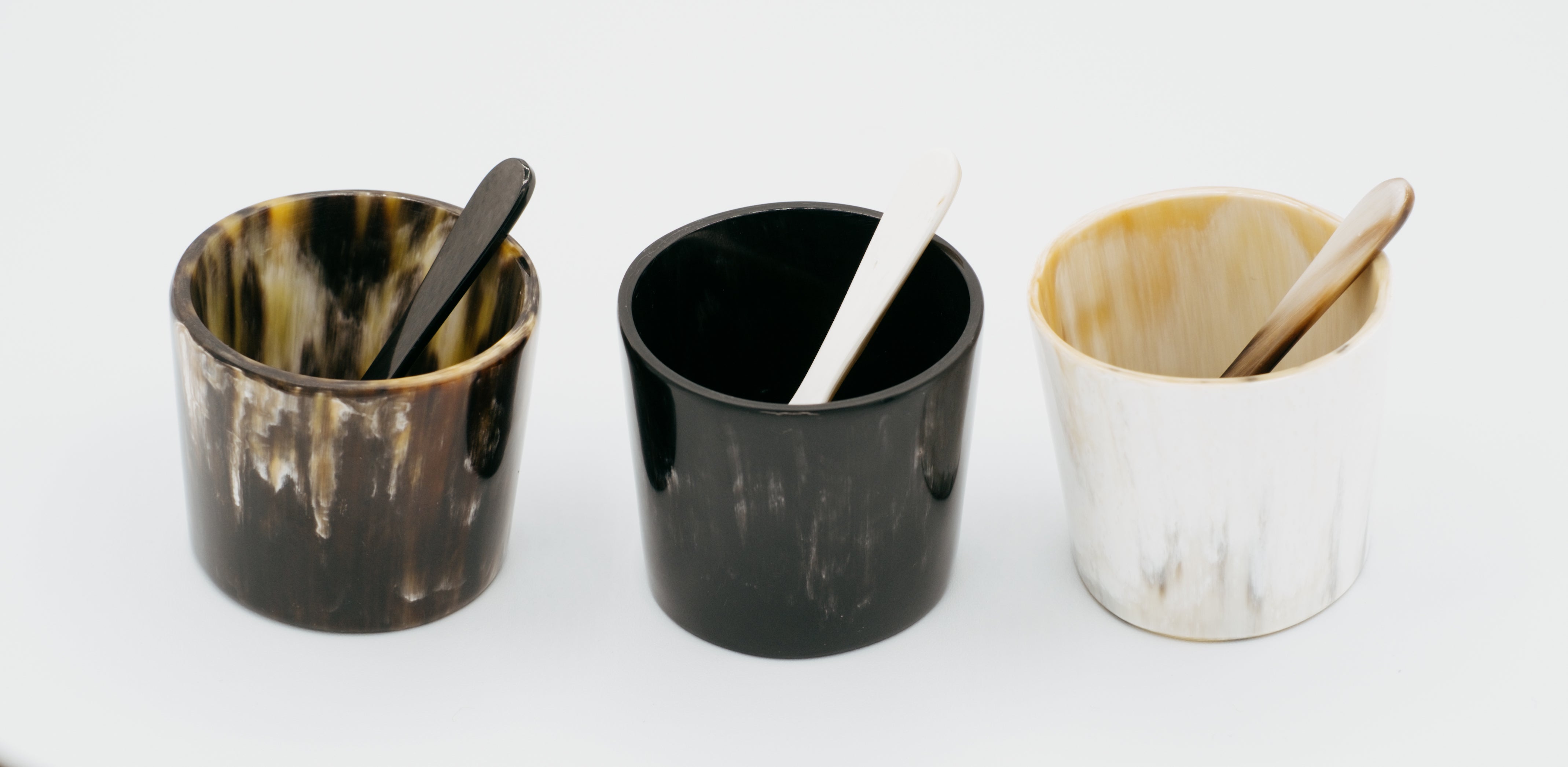 Mini Salt Cellar With Spoon