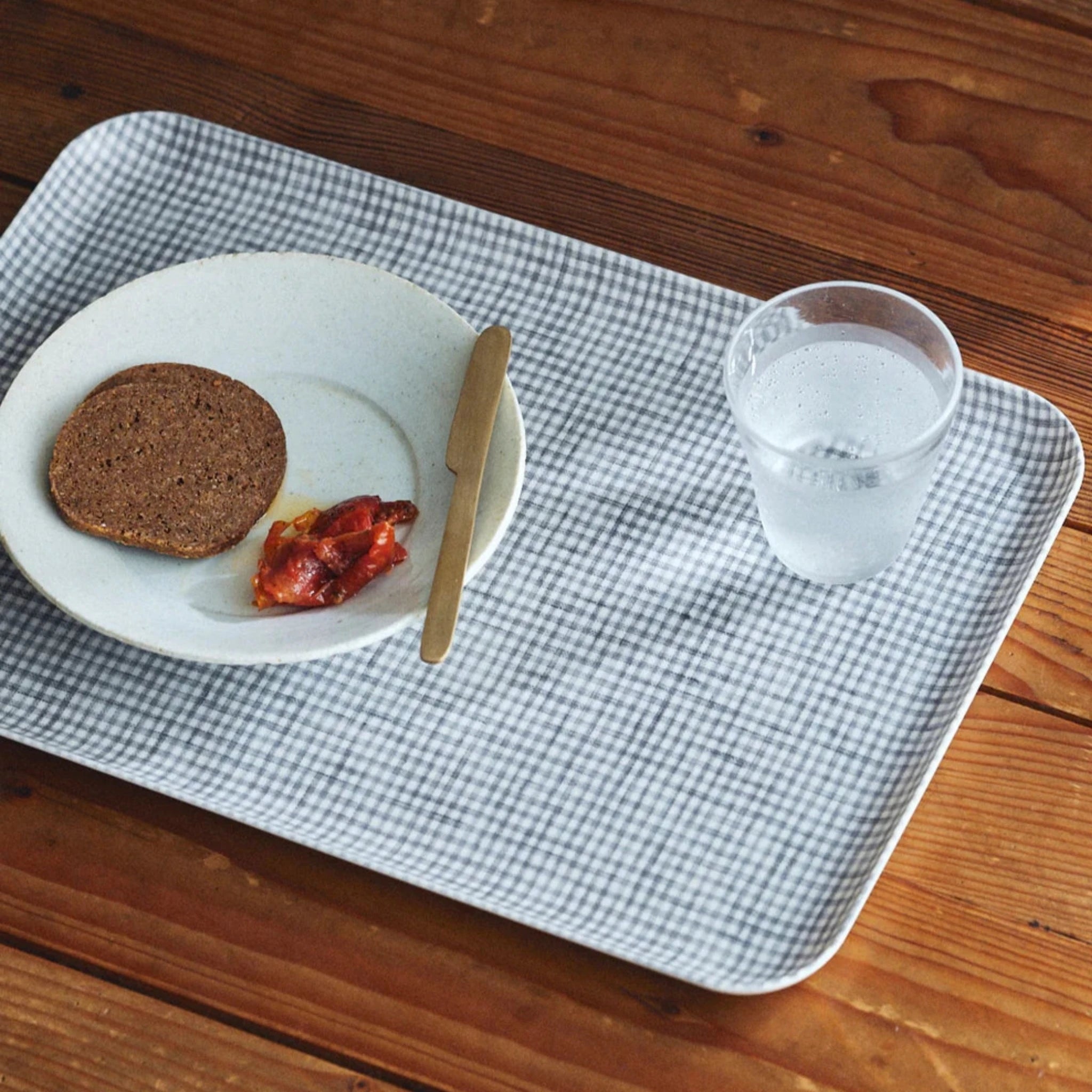 Linen Coated Tray Large