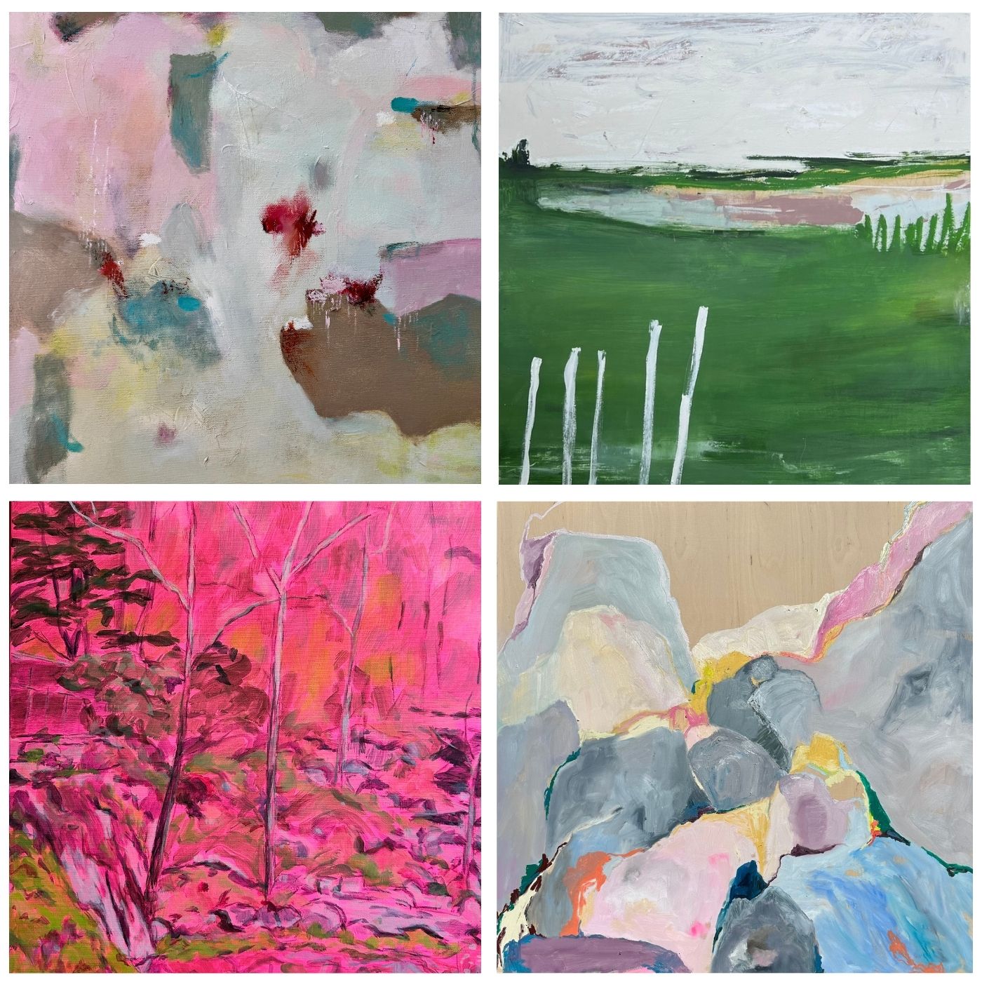 Kara McIntosh, Johanna Reynolds, Marianne Sung and Joyce Yiu