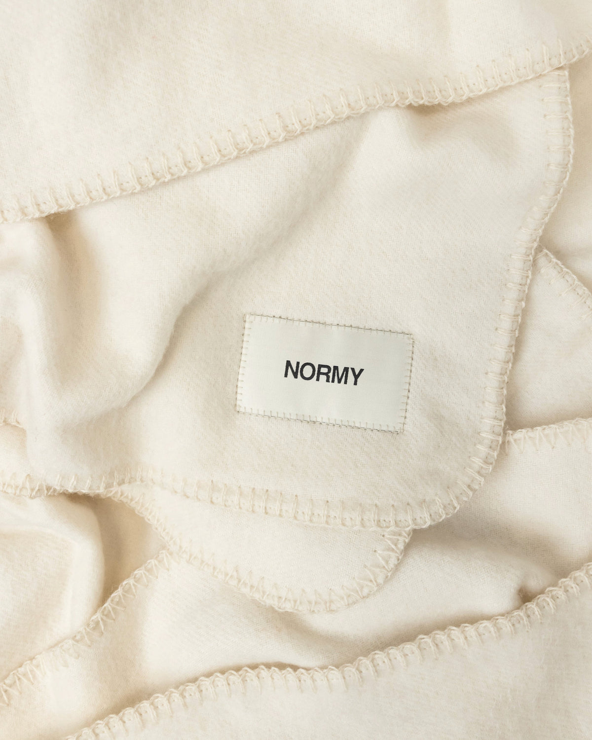 Merino Wool Blanket in Moon