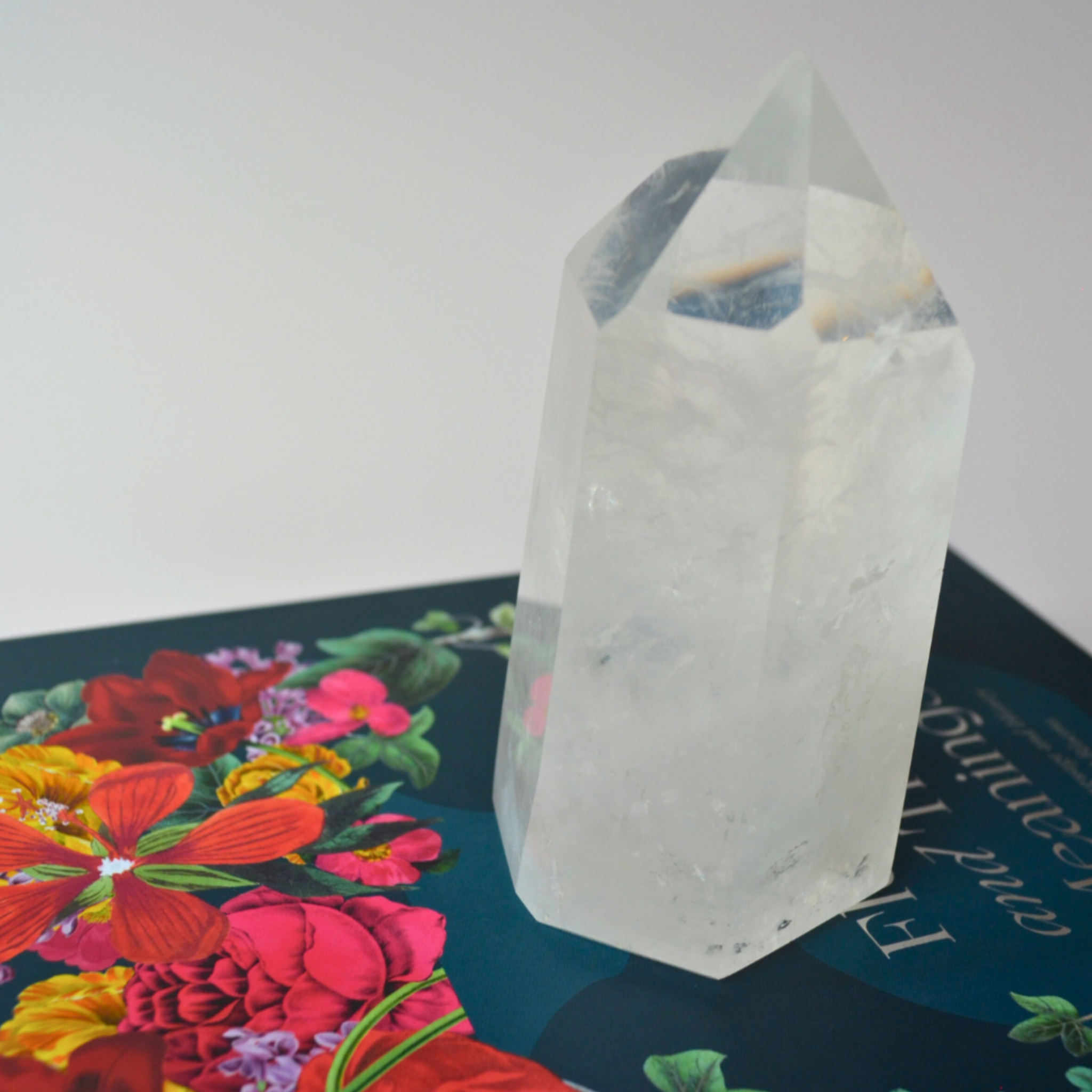 Clear Quartz Tower