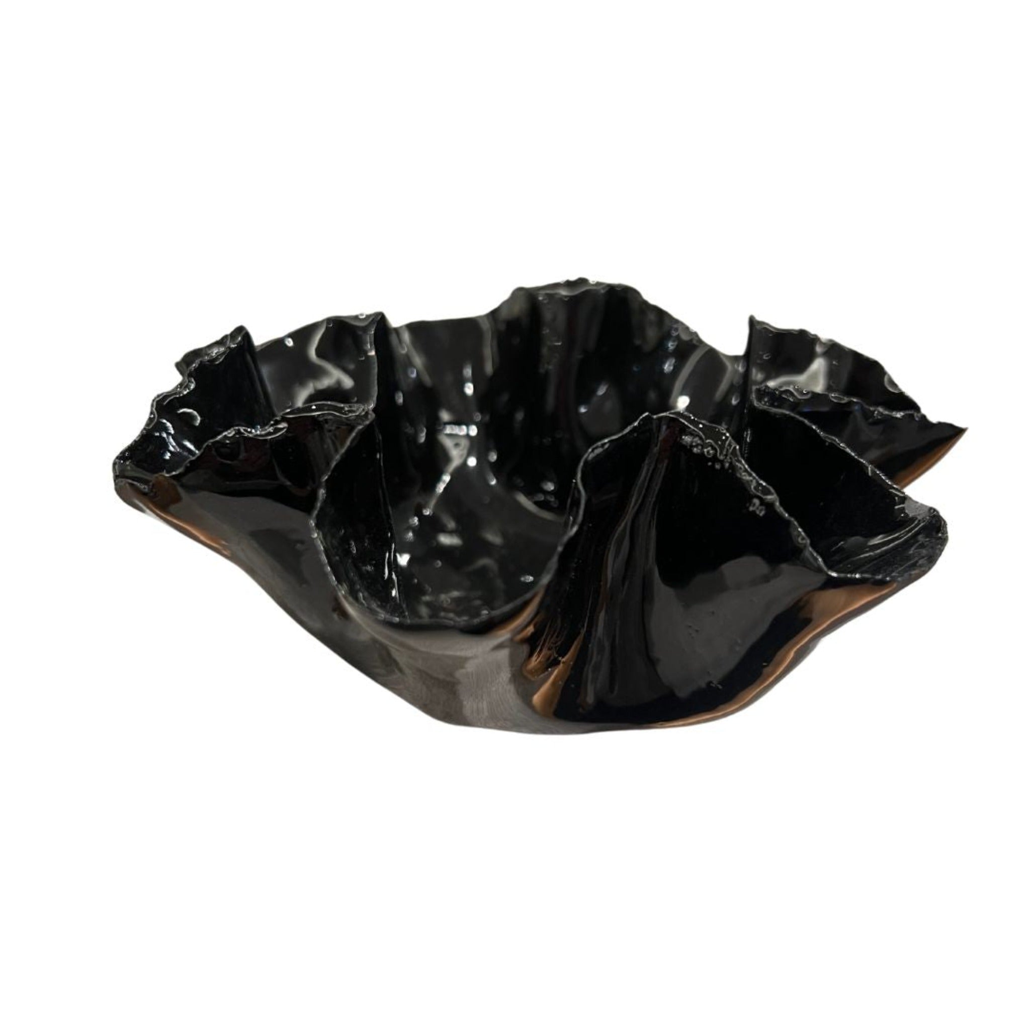 Torn Ruffle Bowl