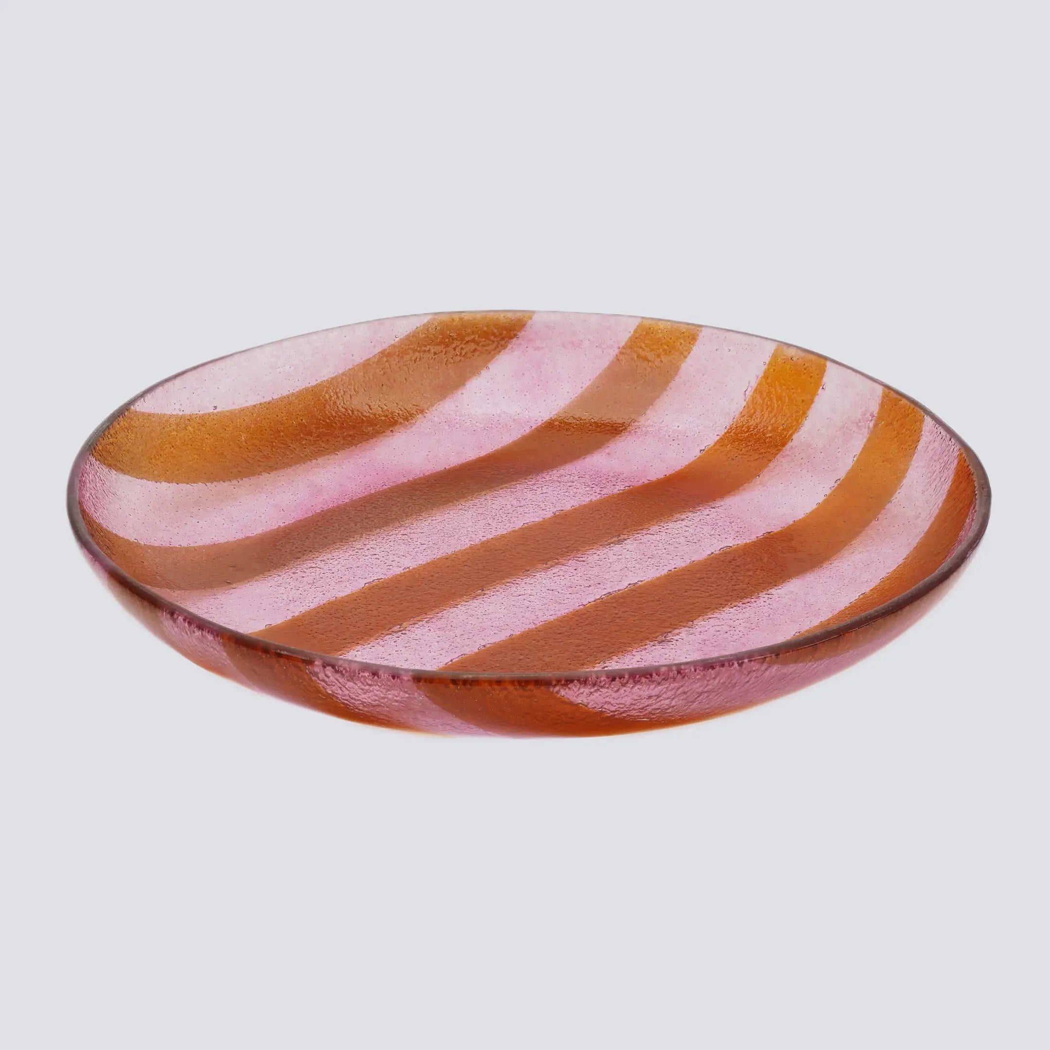 Artisano Large Bowl | Magenta Stripes