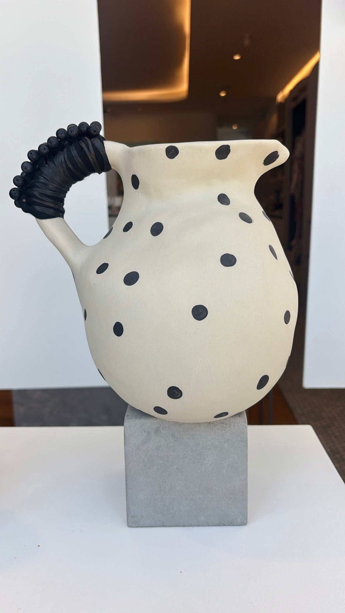 Polka Dot Round Jug