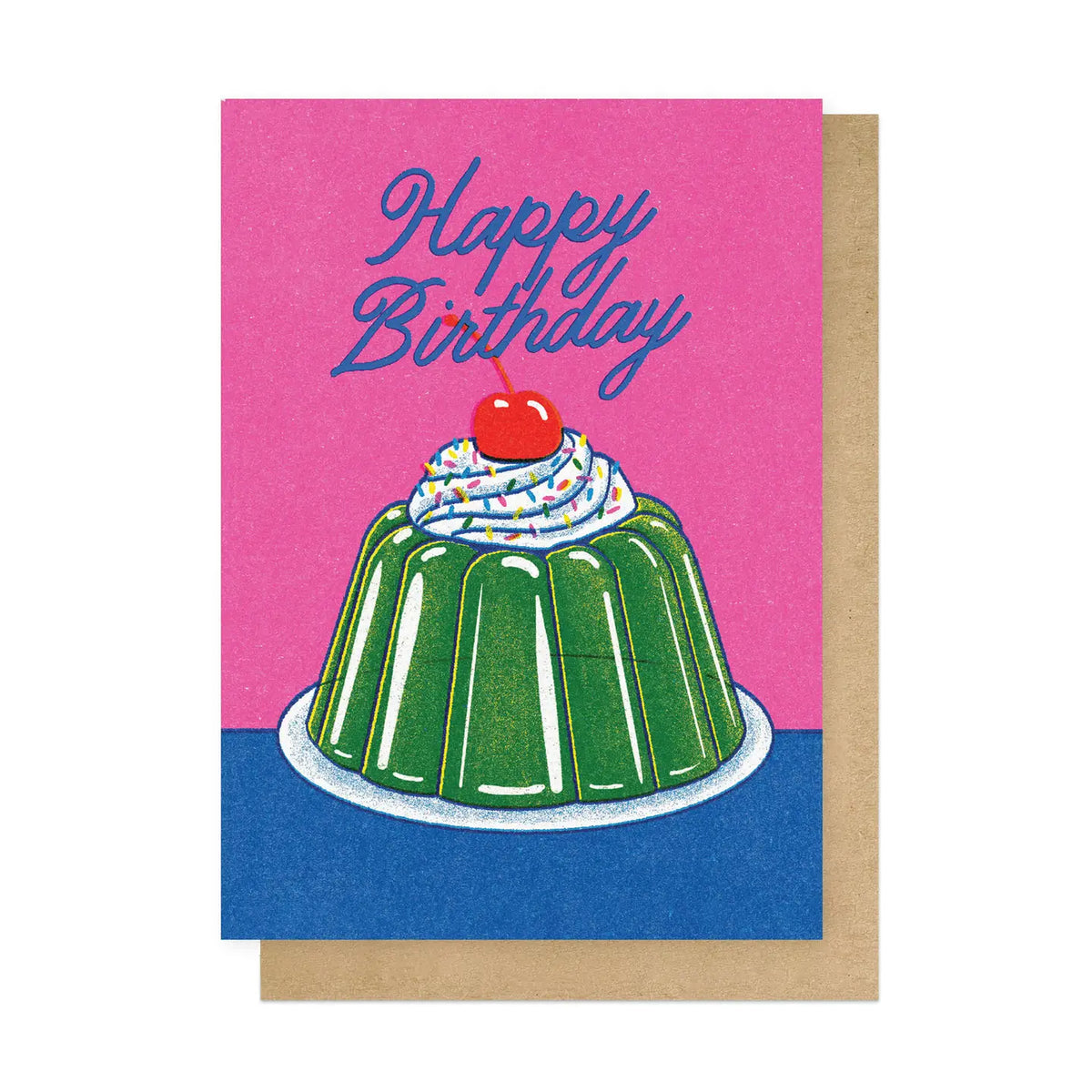 Happy Birthday Jelly Greetings Card