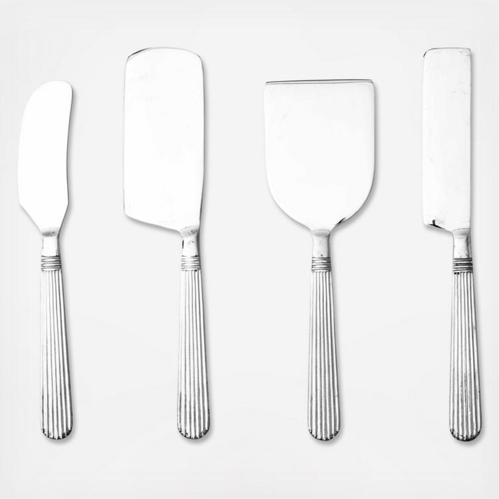 Athenian Cheese Knives | Silver Mirror