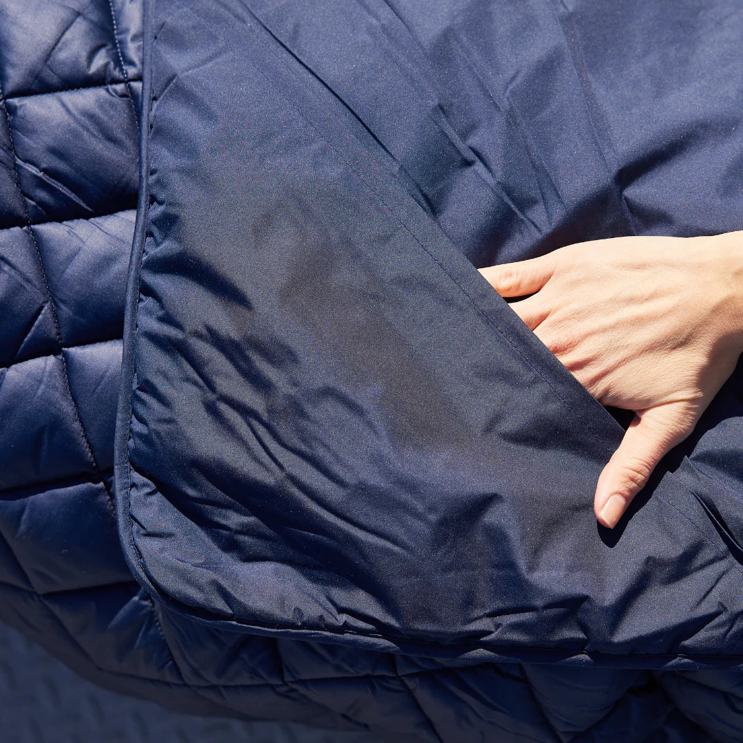 Puffer Blanket | Navy