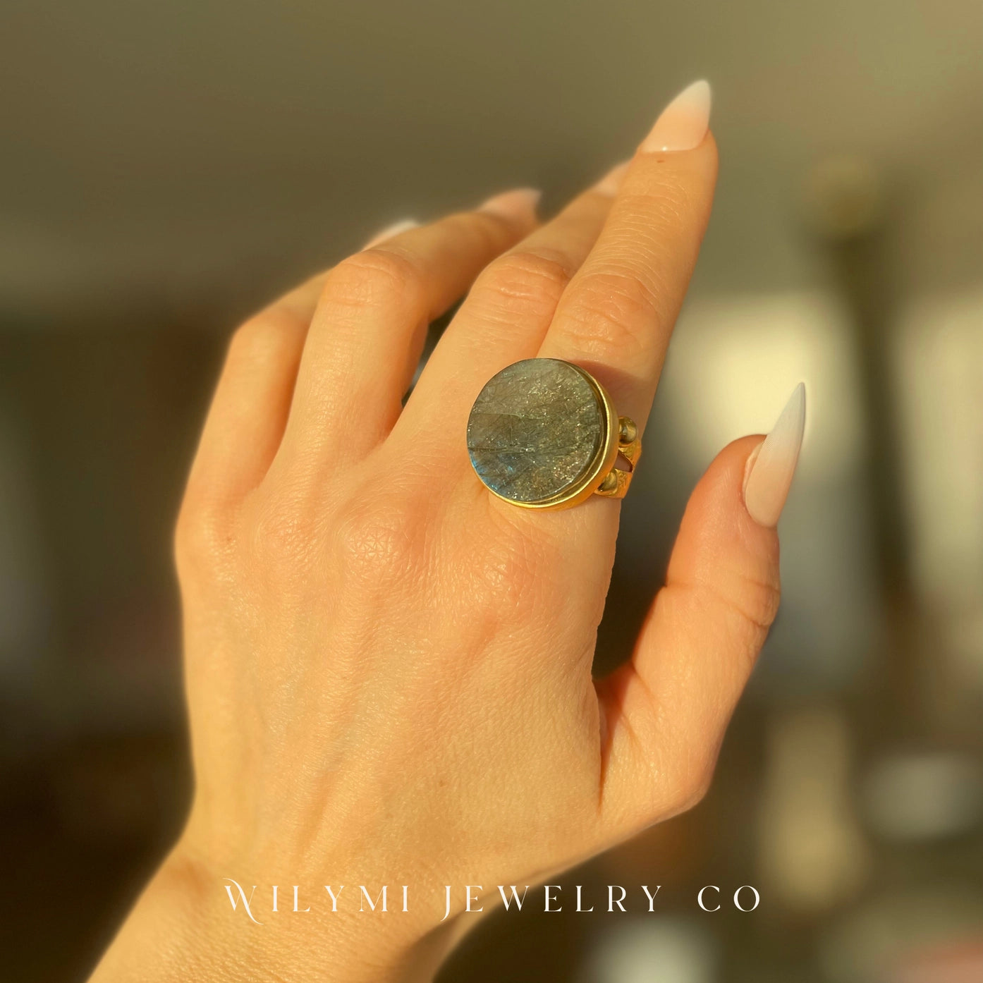 WILYMI Labradorite Ring