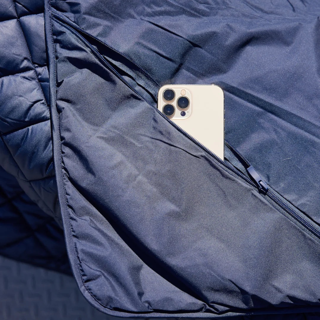 Puffer Blanket | Navy