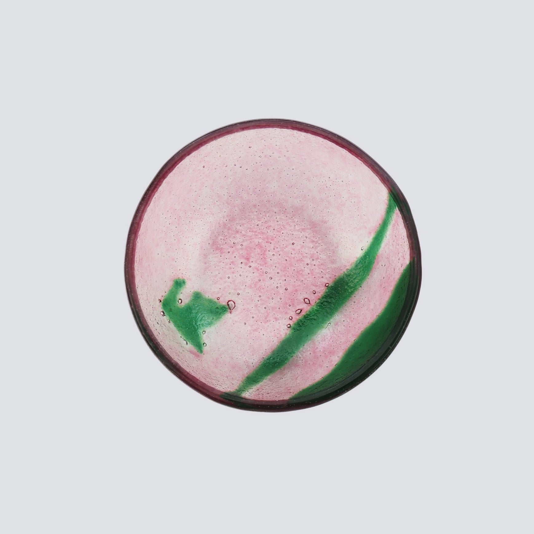 Artisano Bowl Tray | Green & Magenta