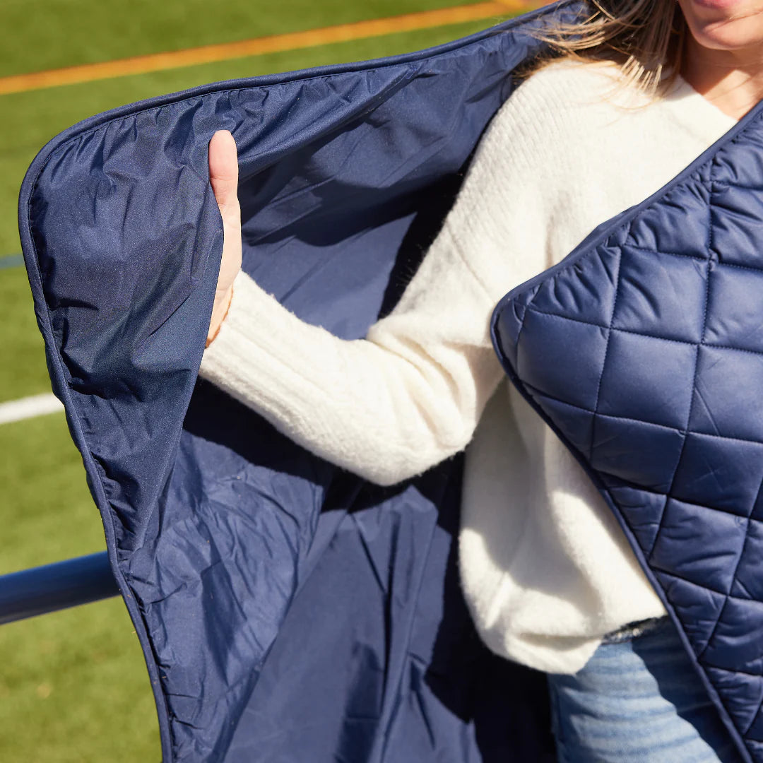 Puffer Blanket | Navy