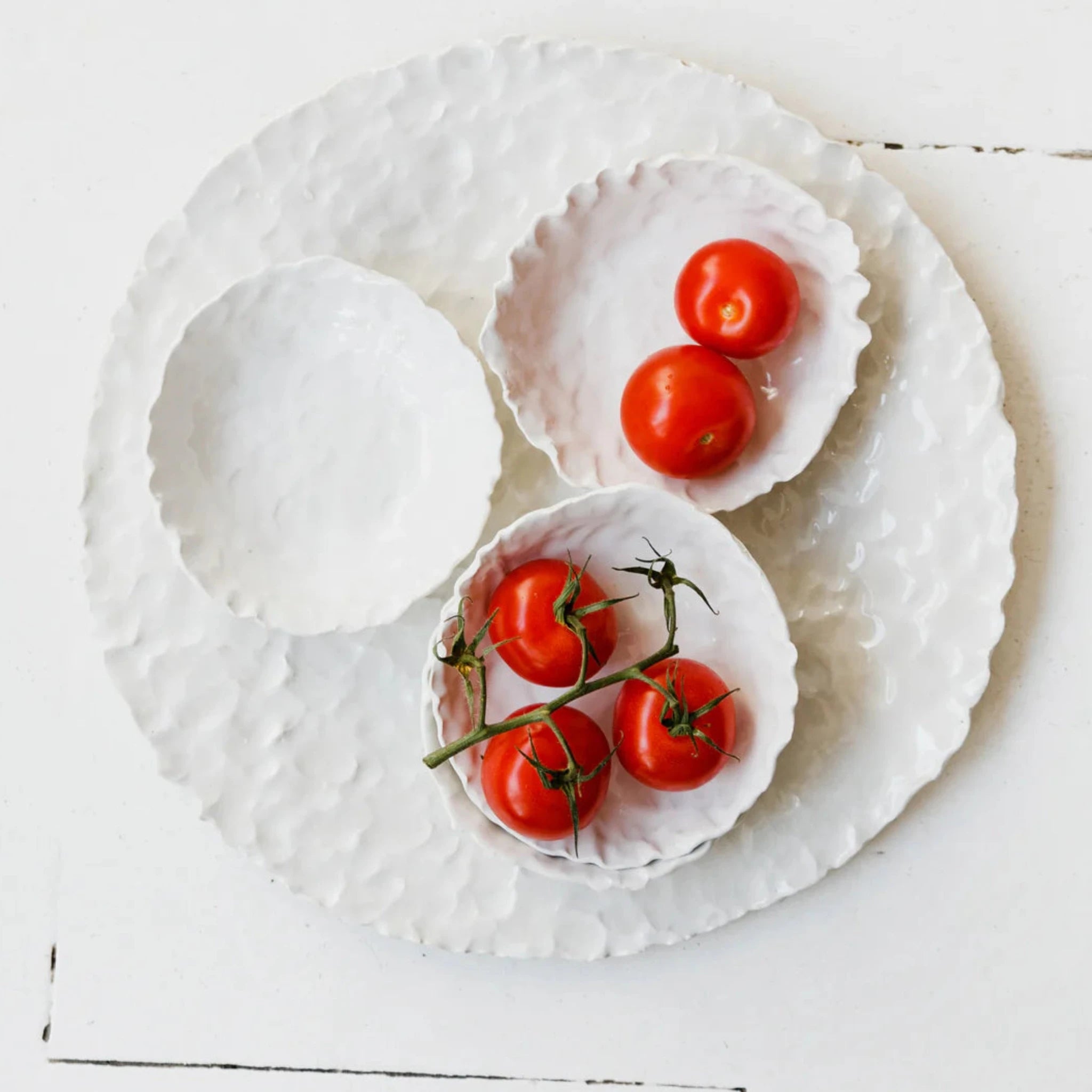 Platter with Matching Bowls