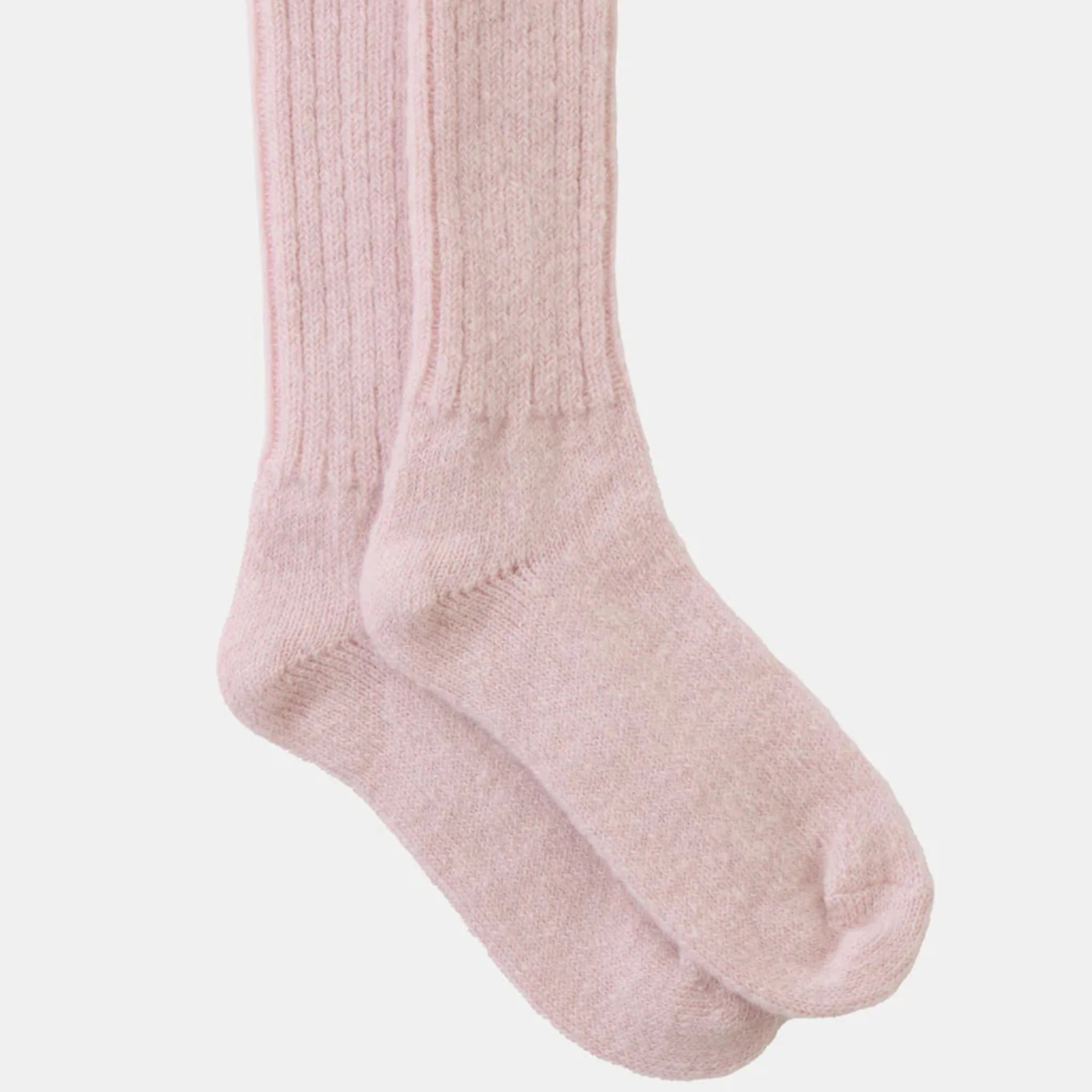 Mohair Socks Pink