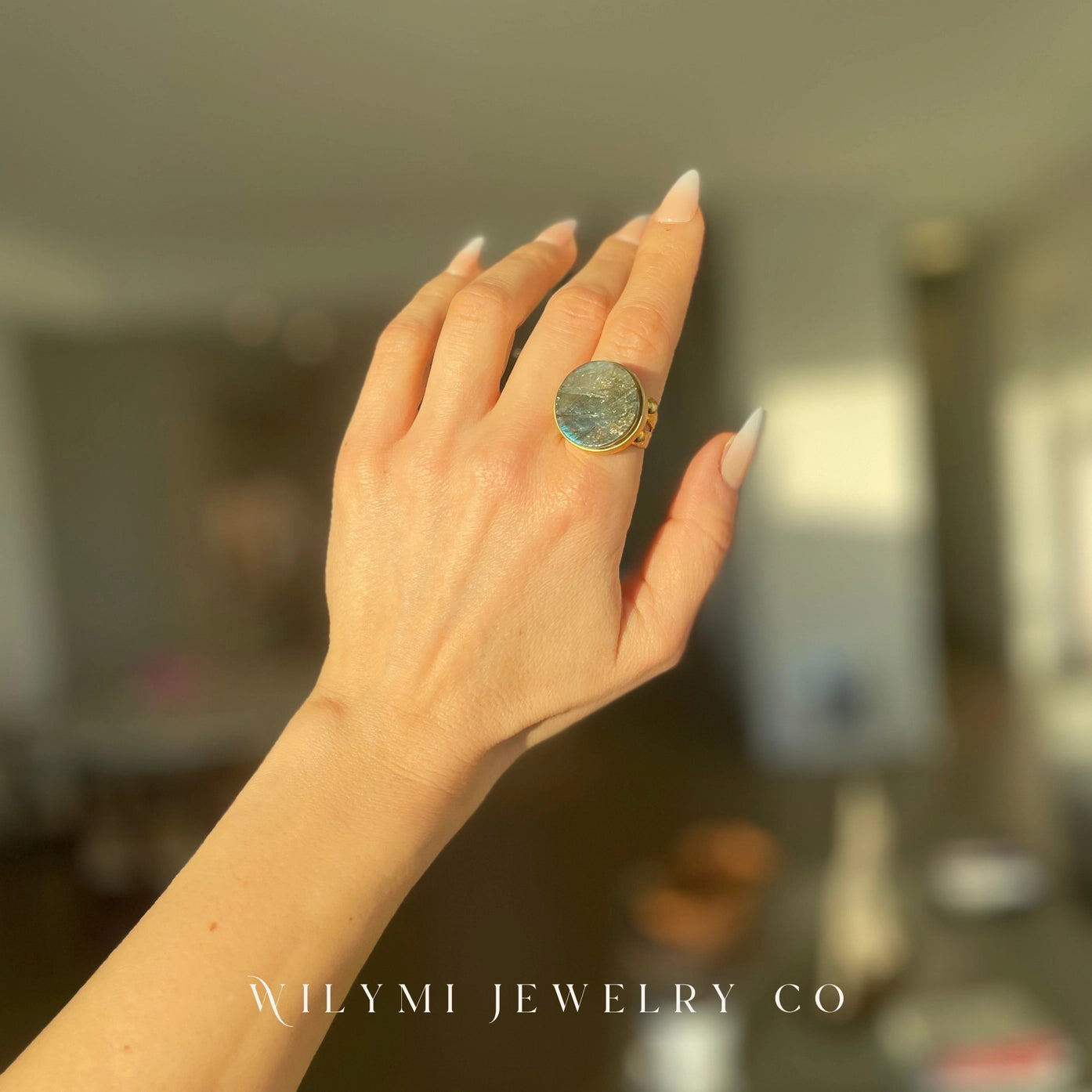 WILYMI Labradorite Ring