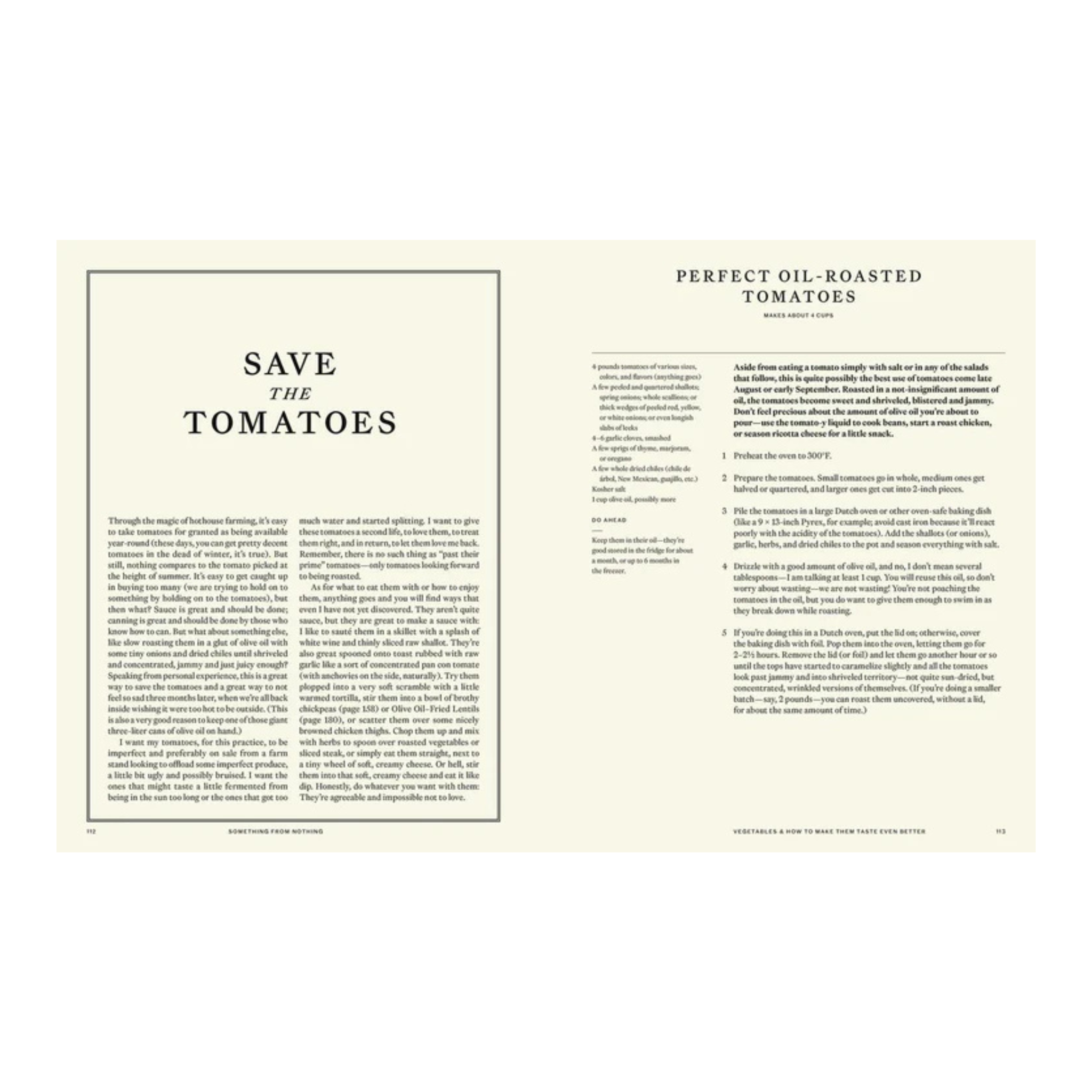 Something from Nothing