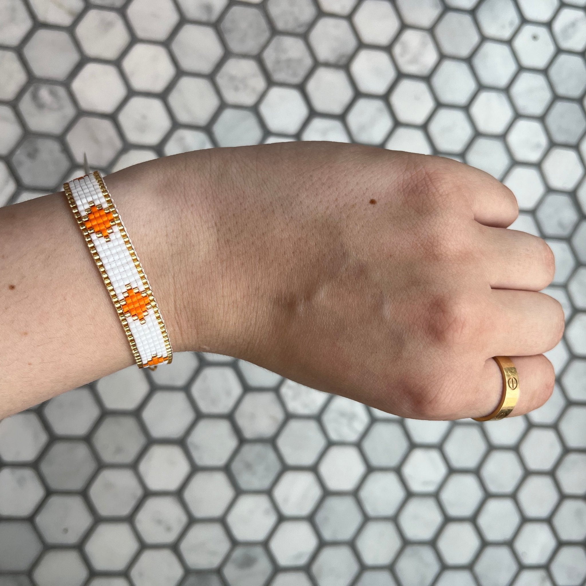 Friendship Bracelet | Orange