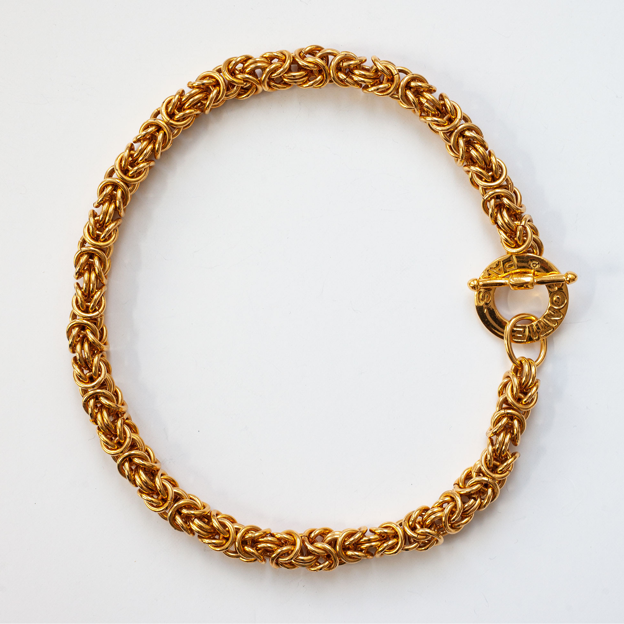 Vintage Gontie Paris Heavy Link Choker