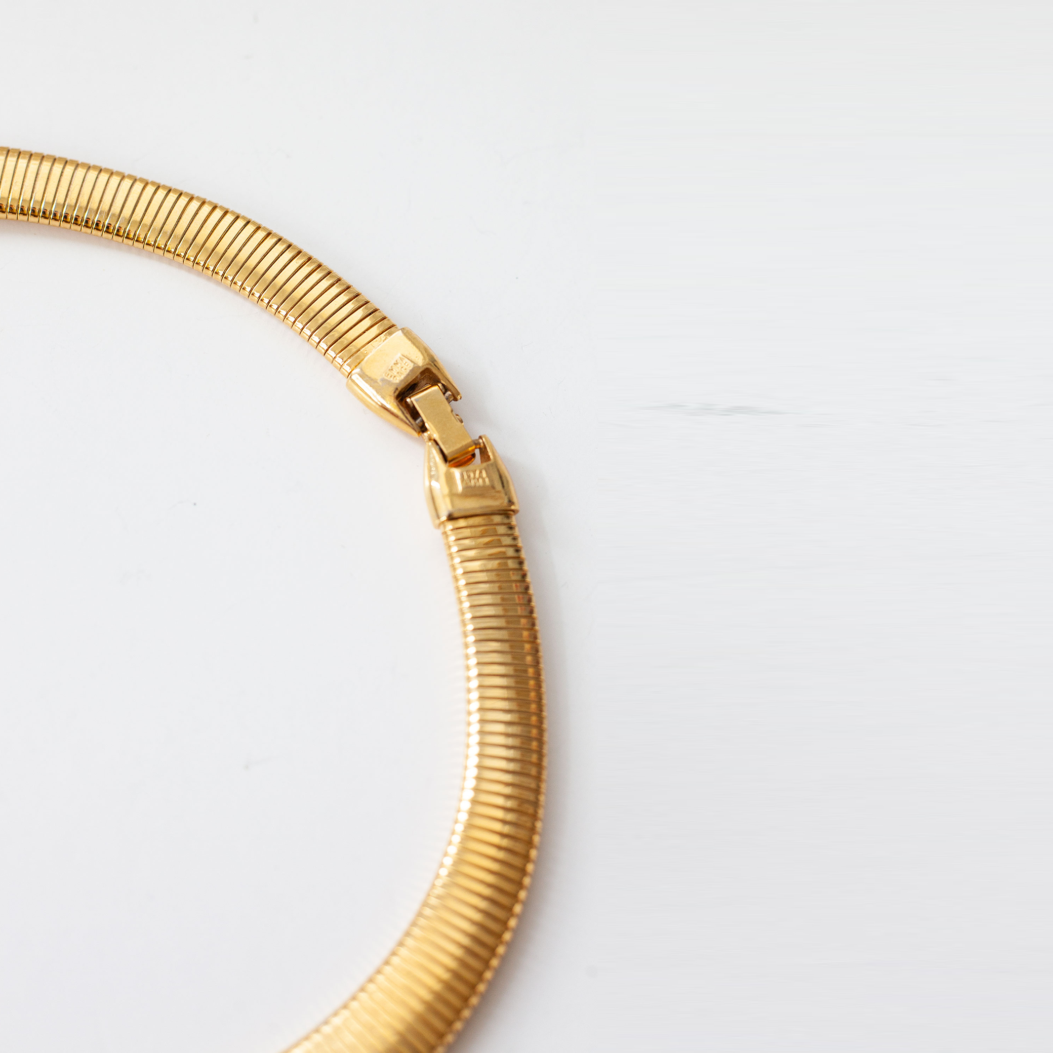 Vintage Omega Chain Necklace