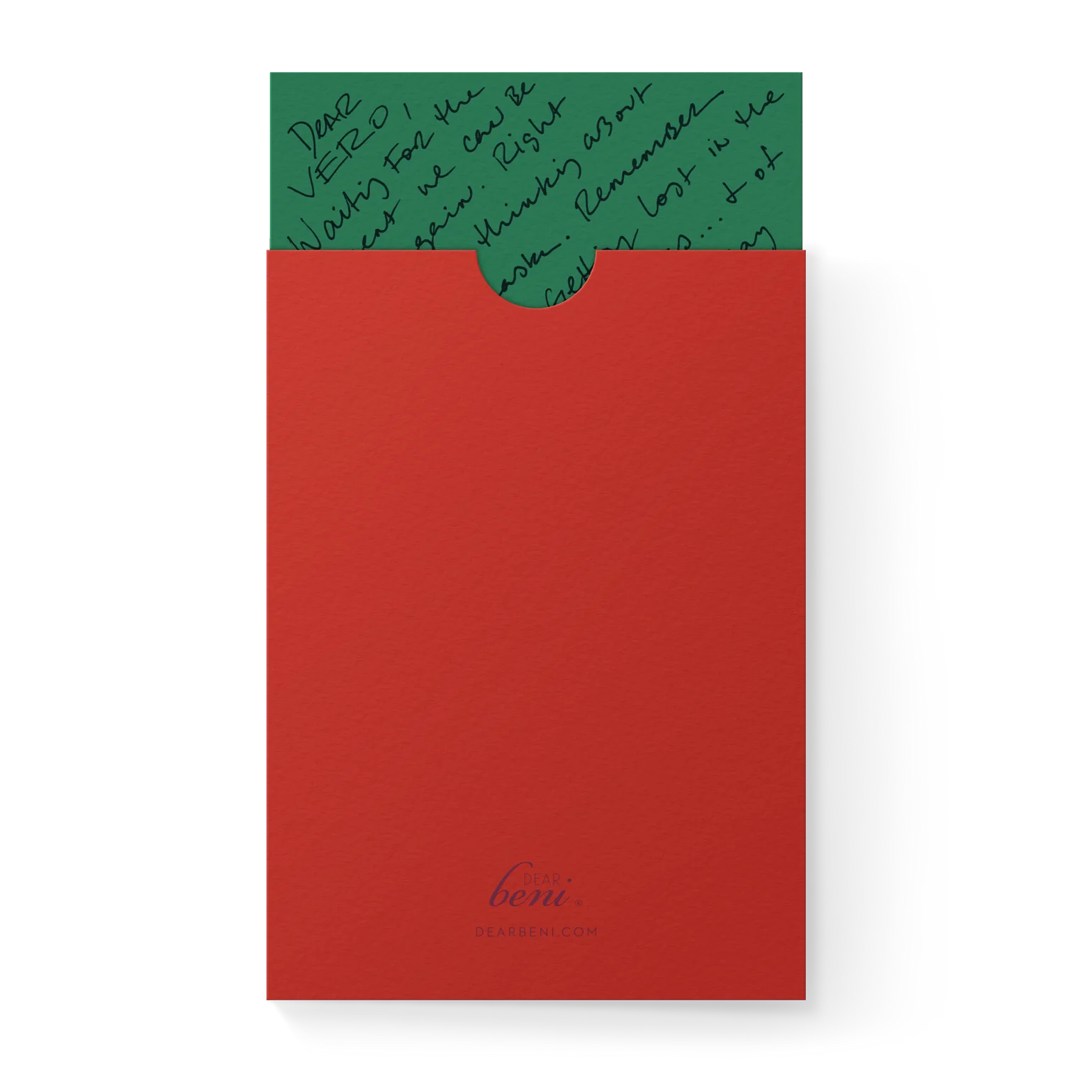 Dashing Holiday Pocket Card