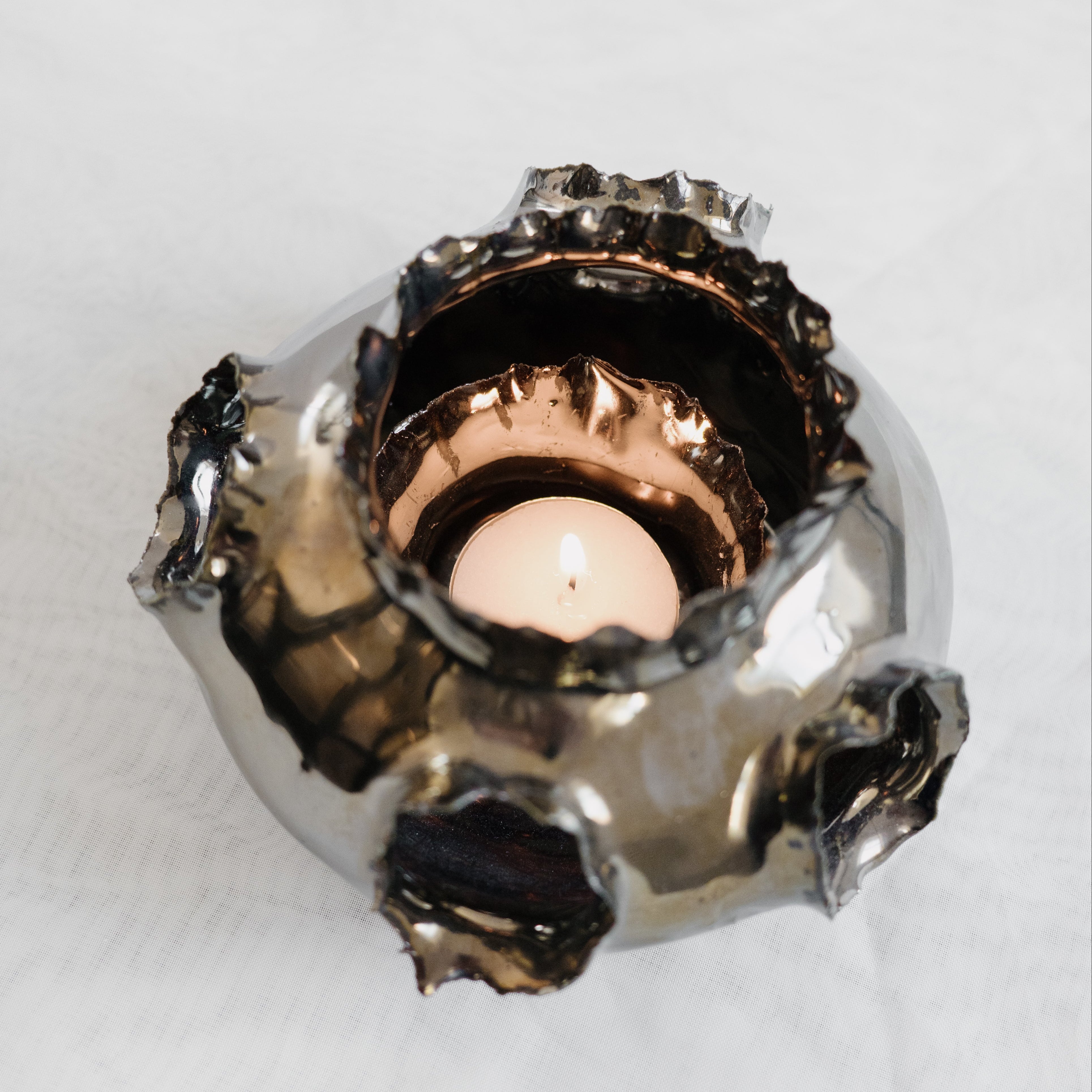 Roosting Orb | Tea Light Mirror