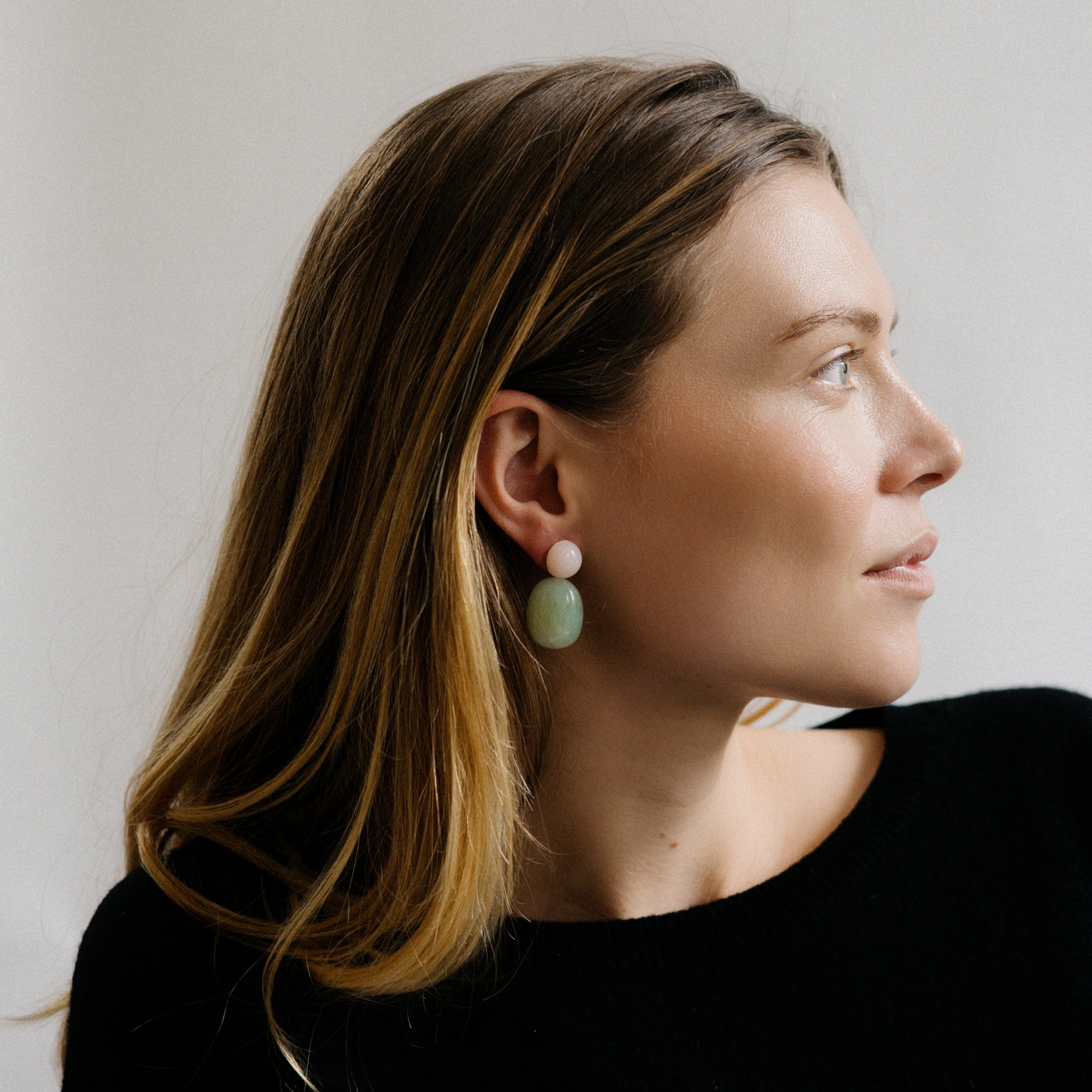 Pebbles Earrings - Mixed Stones