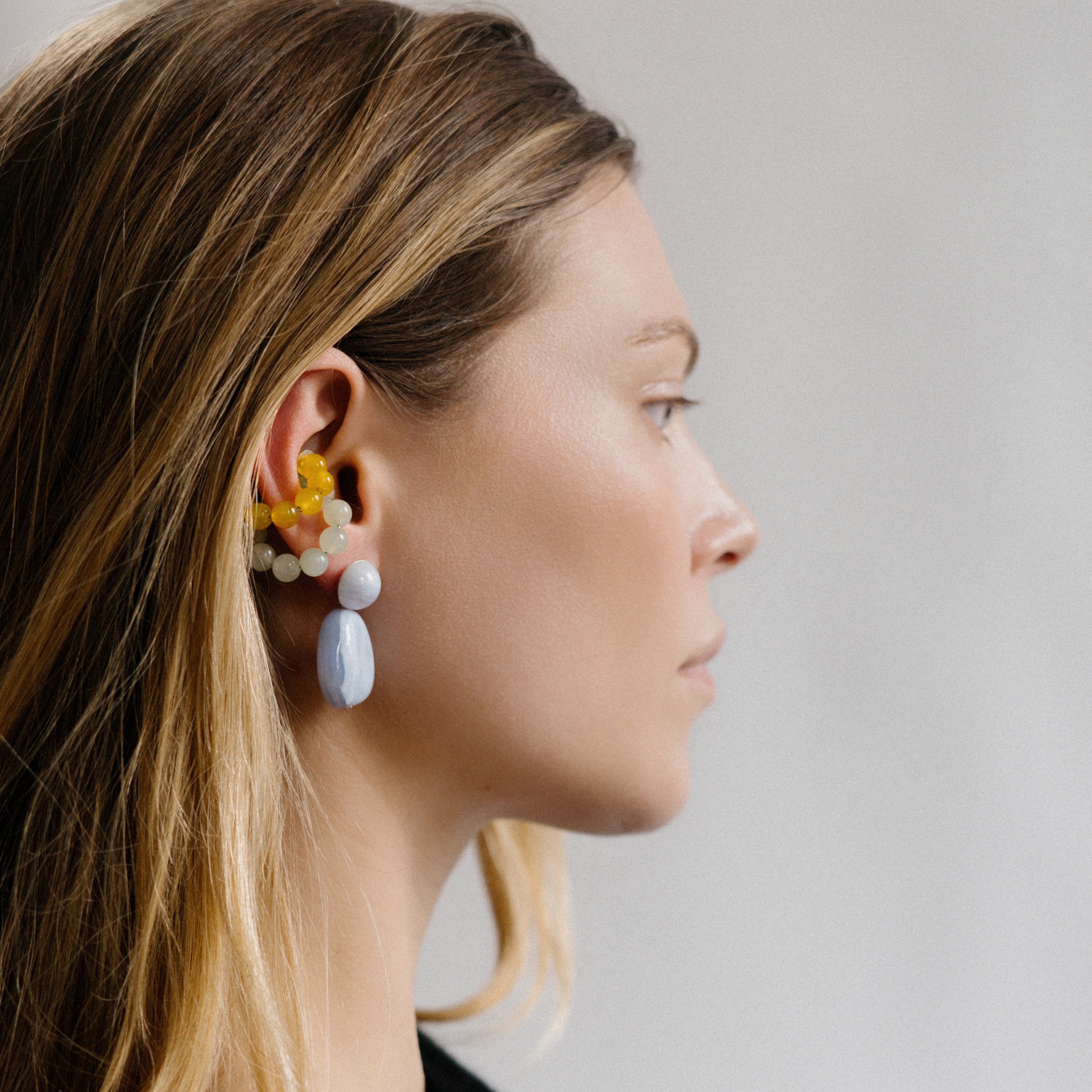 Pebbles Earrings - Mixed Stones