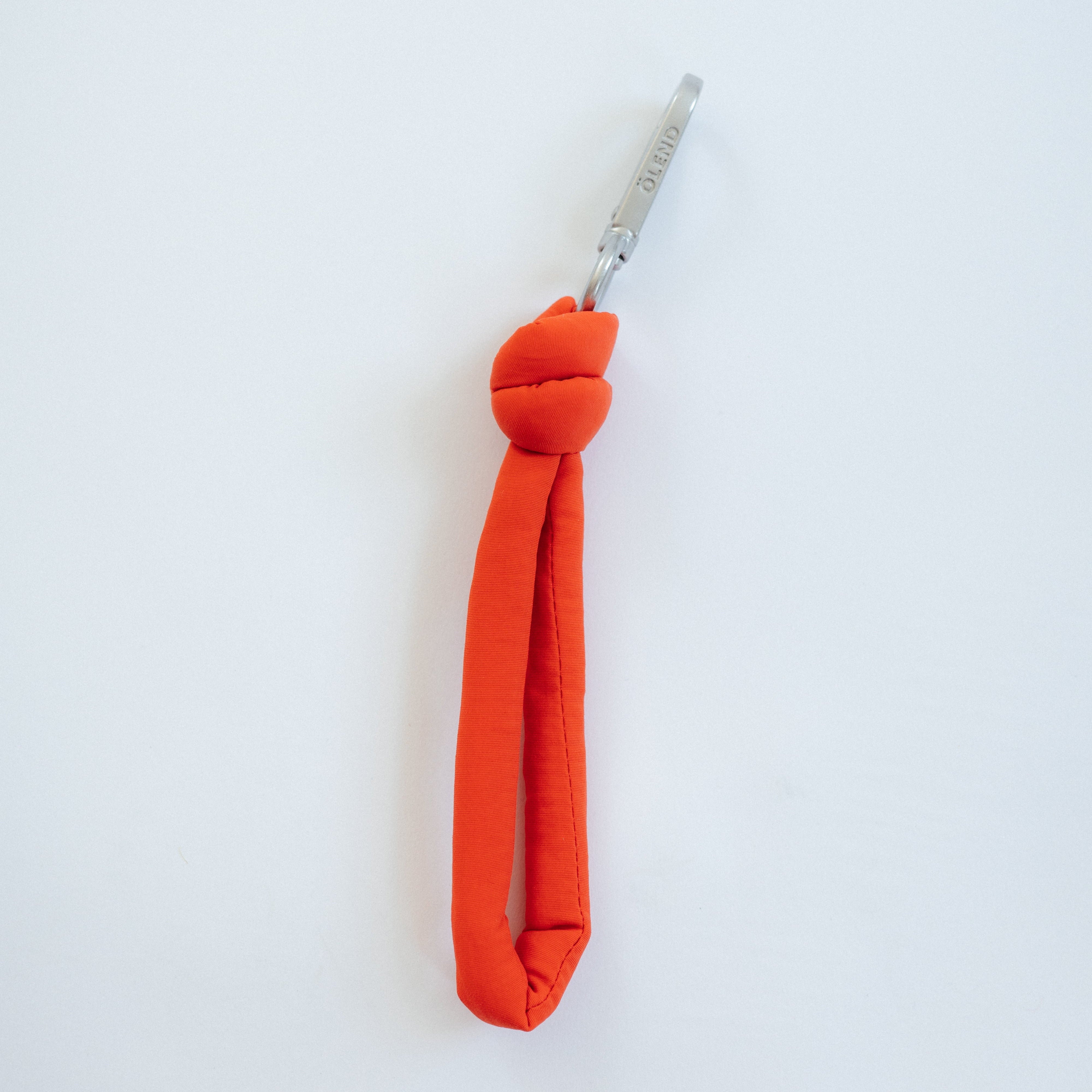 Puffy Key Chain - Coral