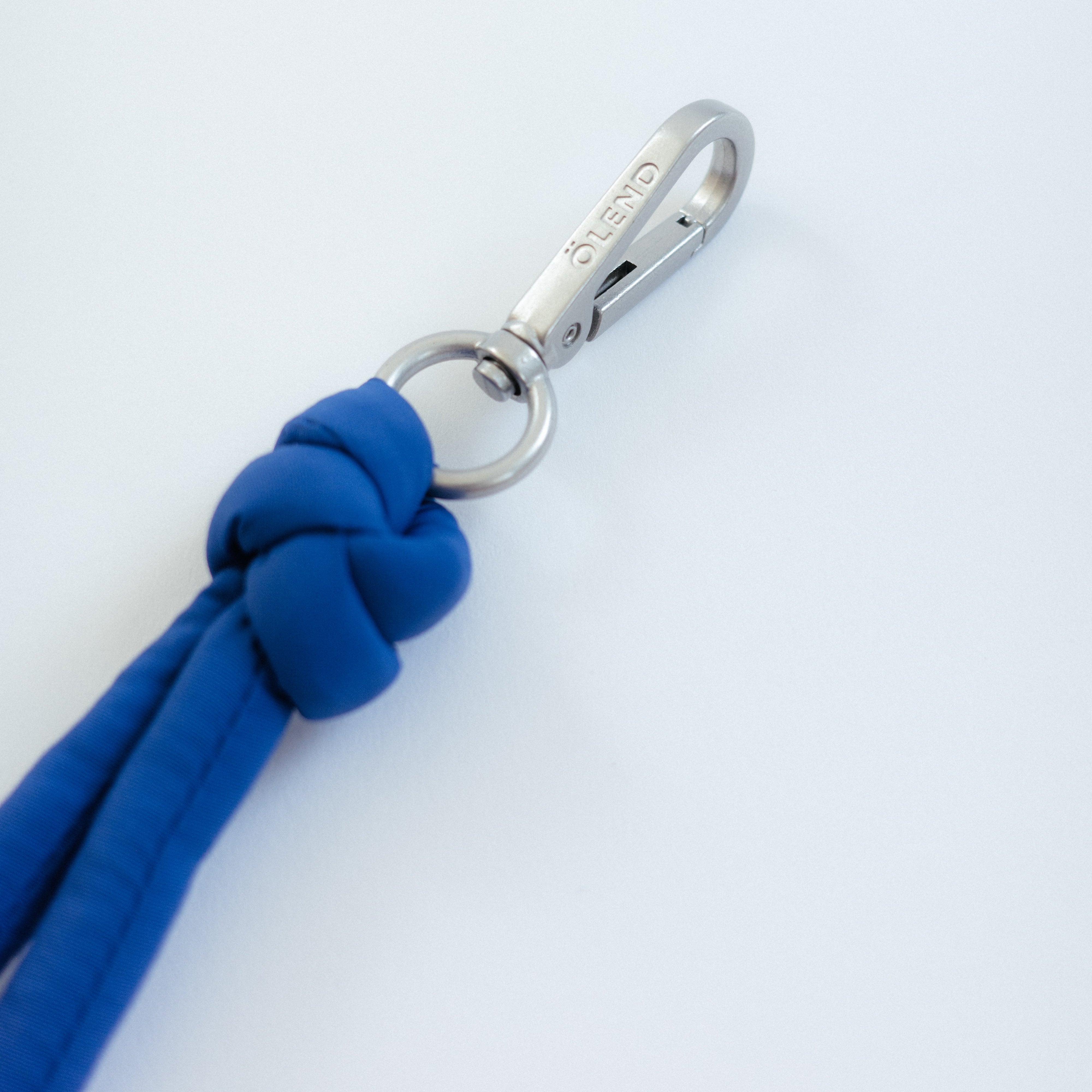 Puffy Key Chain - Cobalt Blue