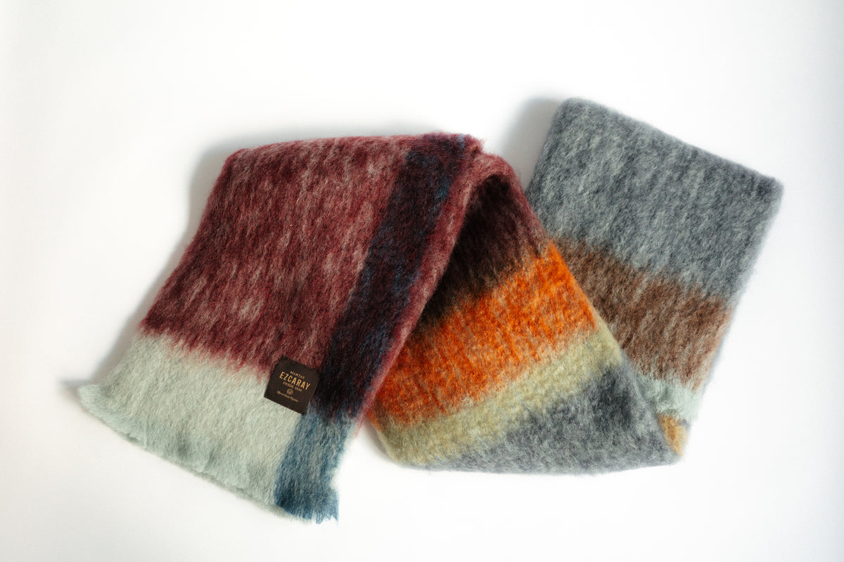 Rozco & Candy Rozco Blanket | Merlot & Blue