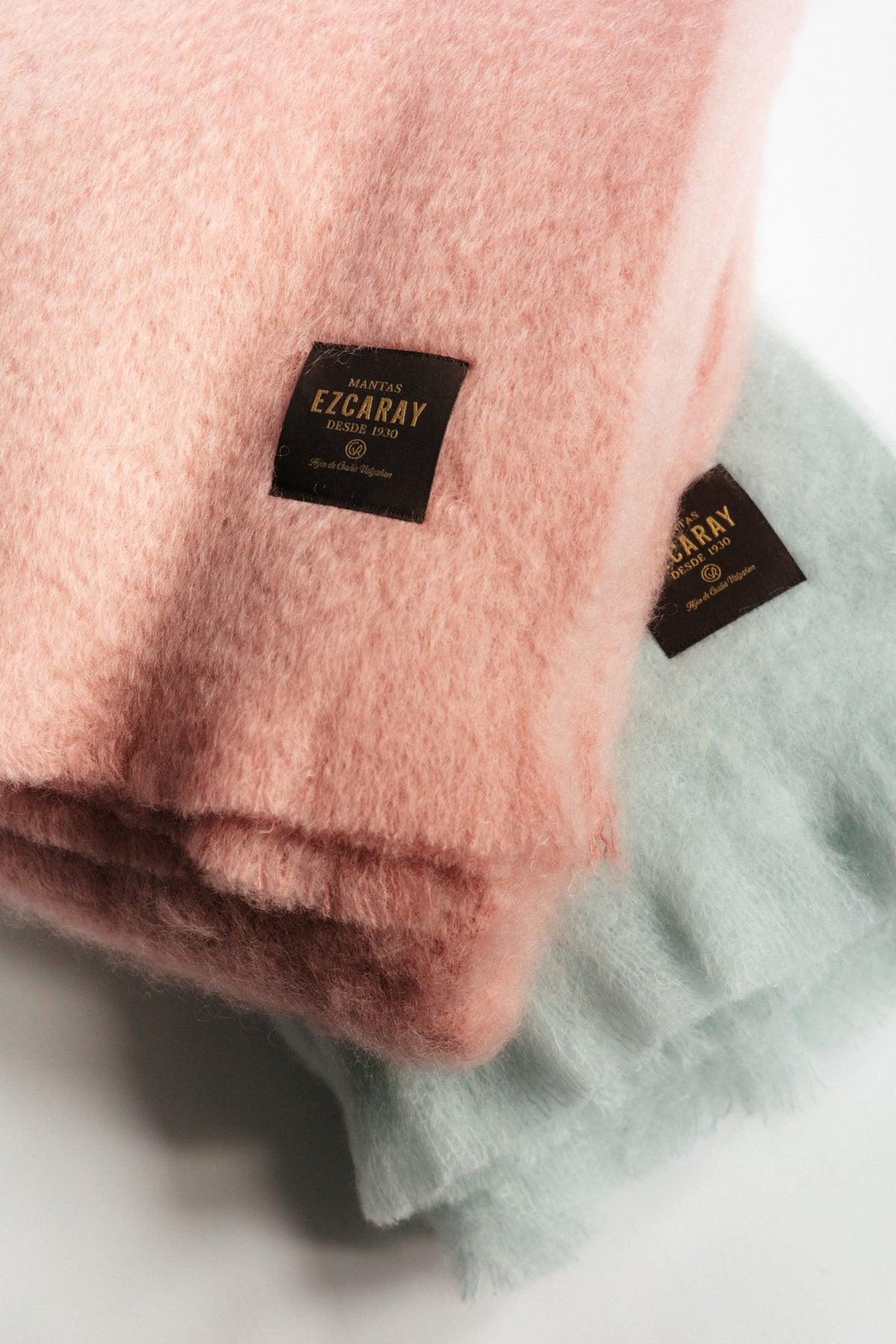Mohair Lisos Blanket | Soft Pink