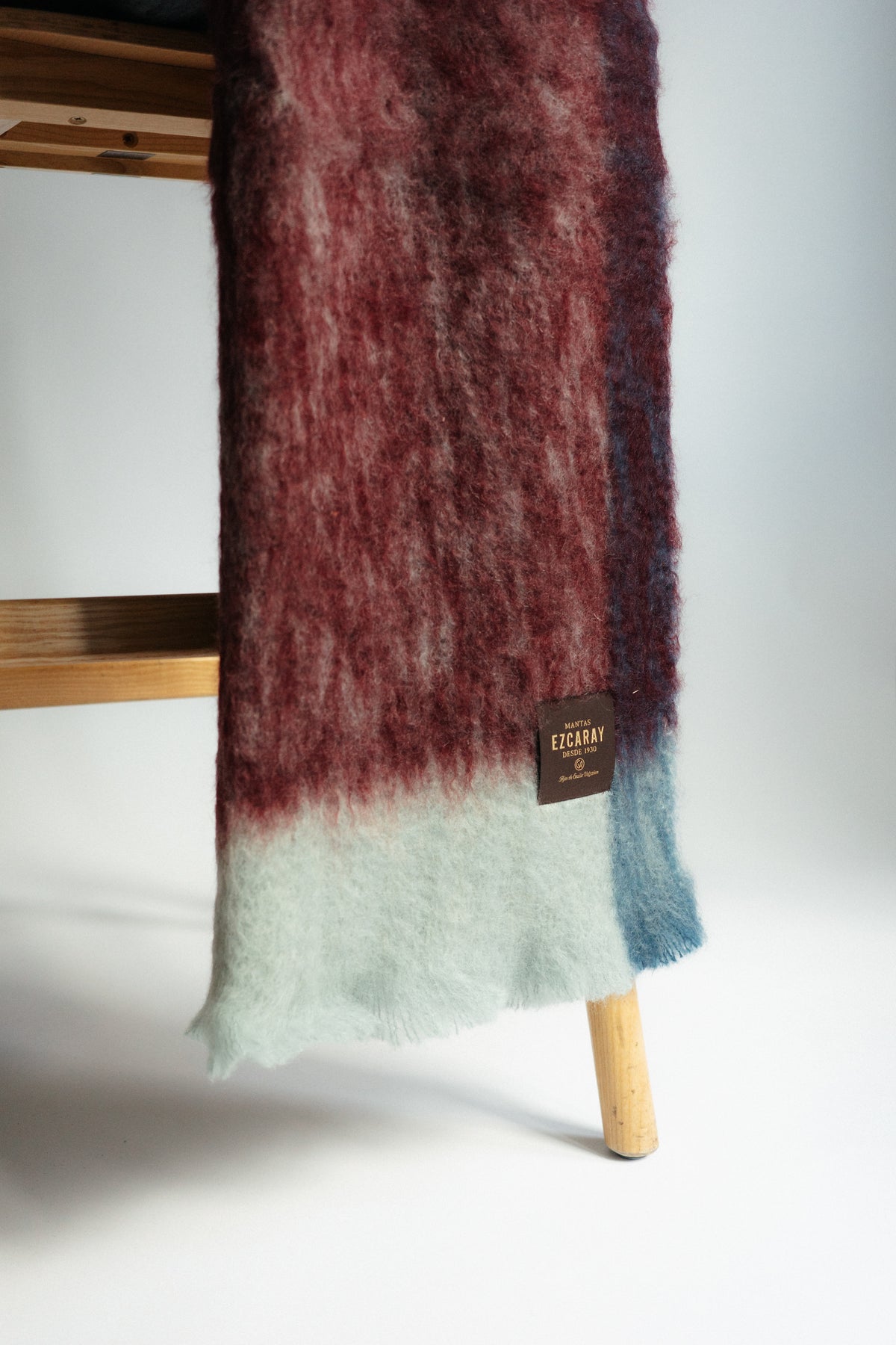 Rozco & Candy Rozco Blanket | Merlot & Blue