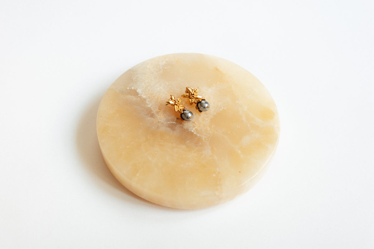 Vintage Pearl Drop Earrings (Kate Hines)