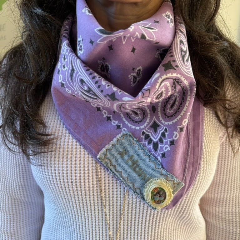 Bandana - Framed birds