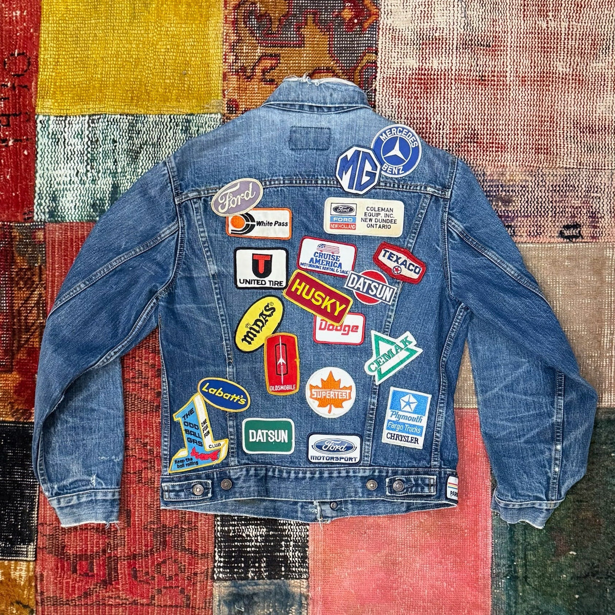 Patched Denim Jackets - Gino