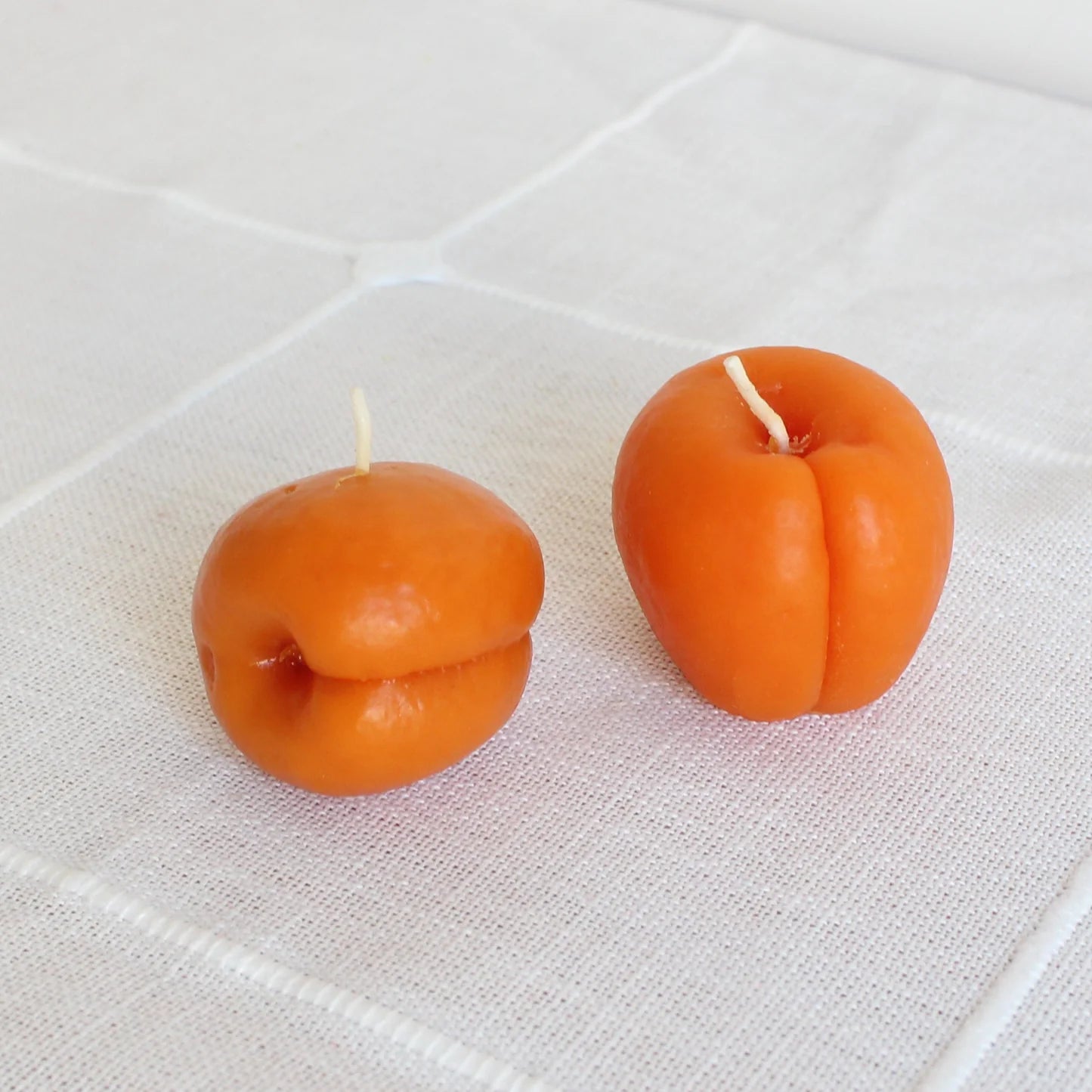 Apricot Candle | Pair