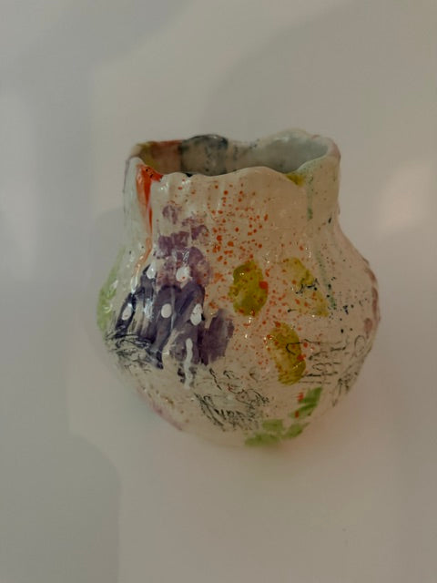 Large Floral Vase