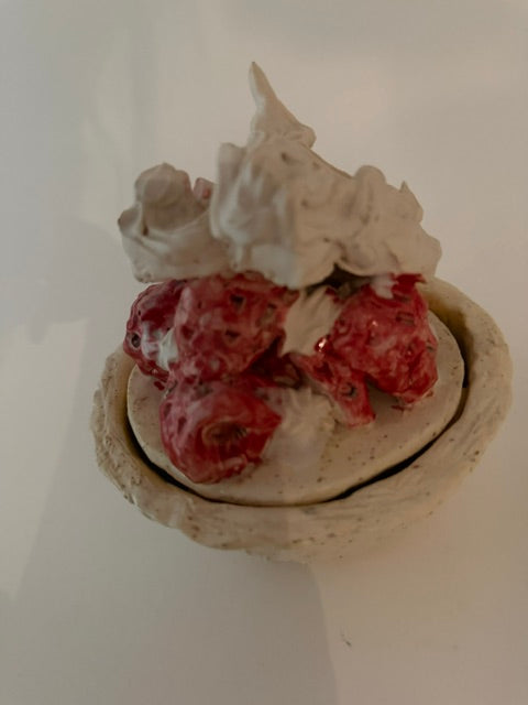 Ceramic Strawberry tart