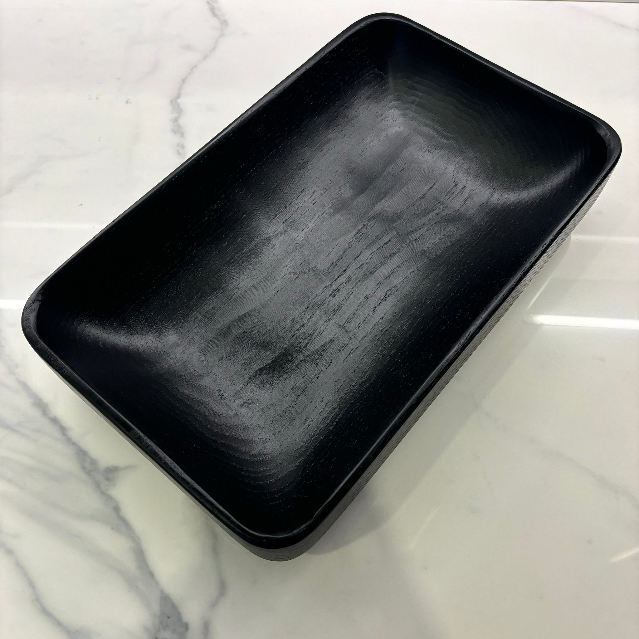 Blackened Oak Tray | Large