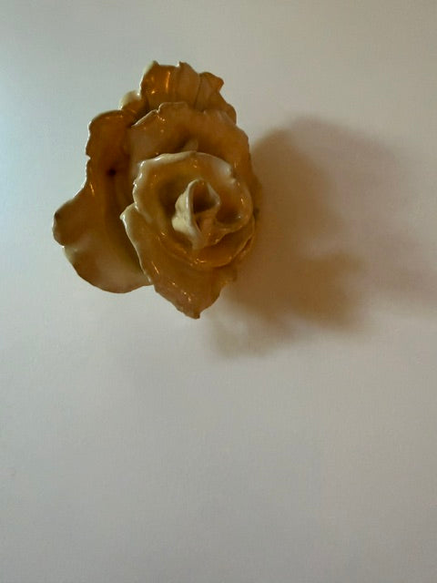 Ceramic yellow flower