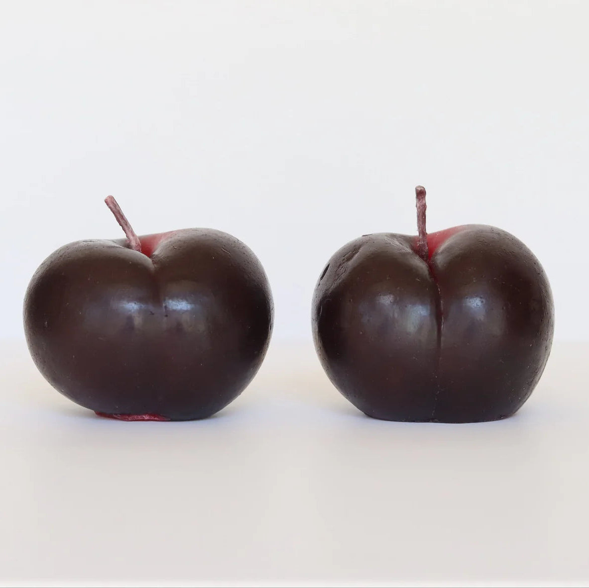 Beeswax Plum Candle | Set of 2