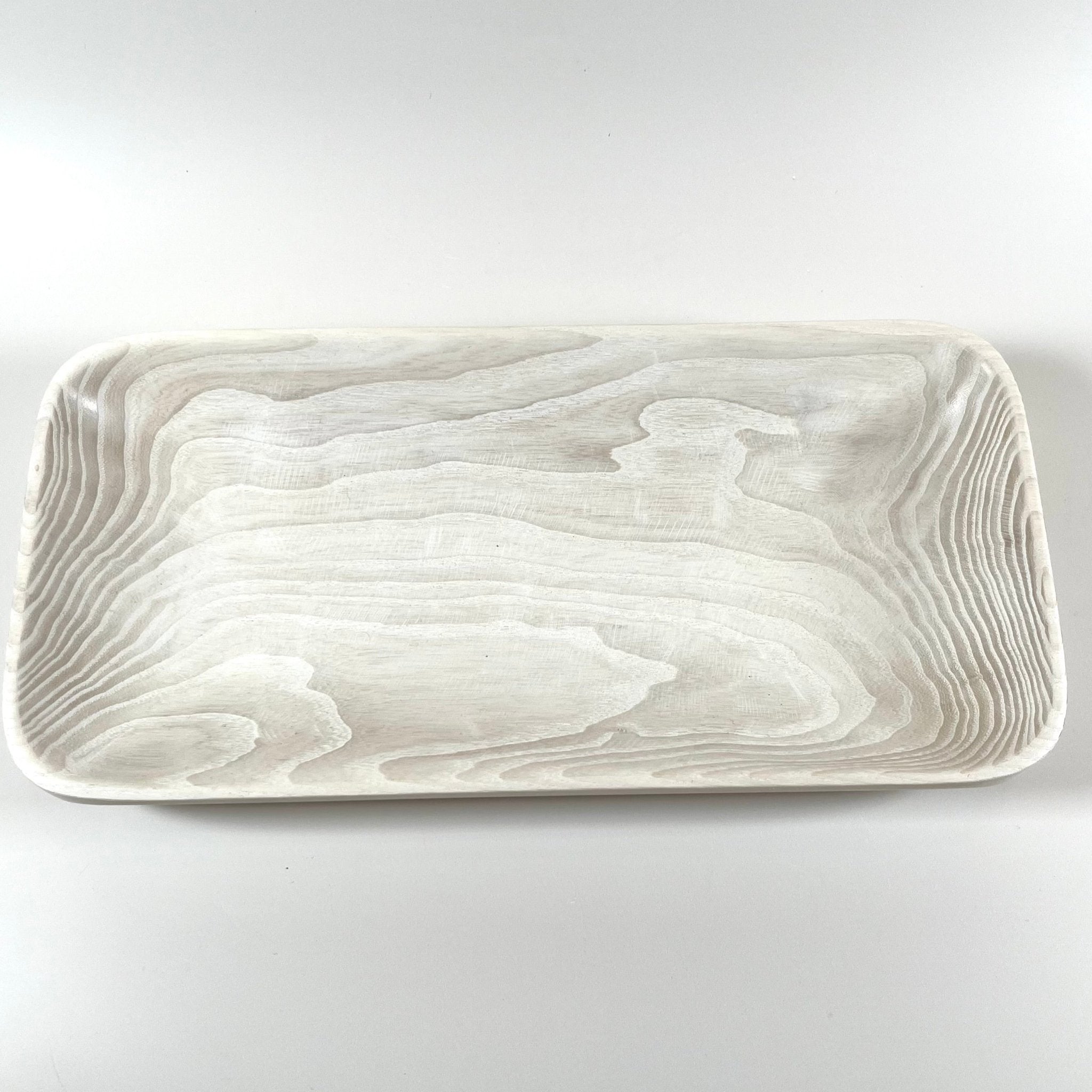 Sun-bleached Tray Bowl - Medium