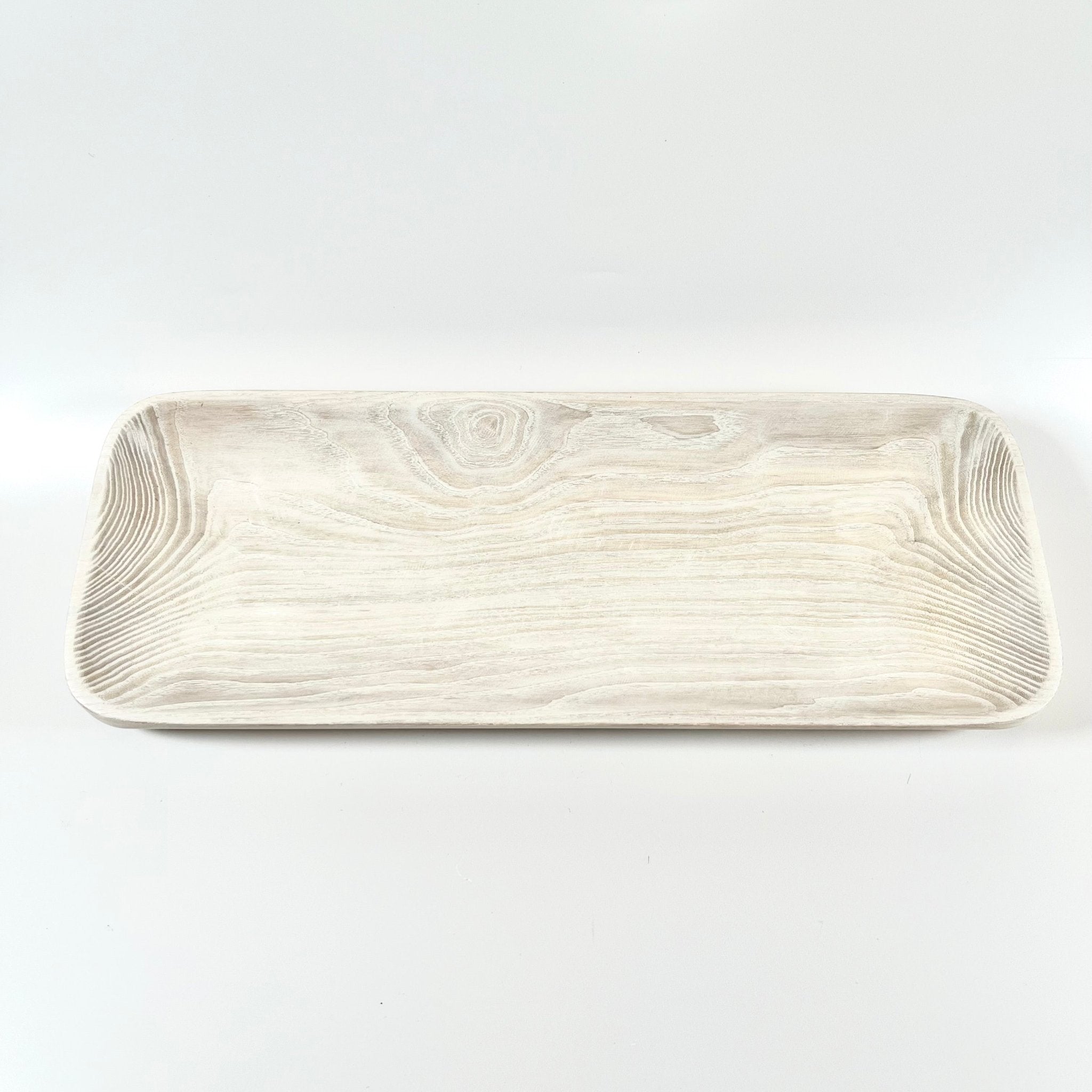 Sun-bleached Tray Bowl - Large